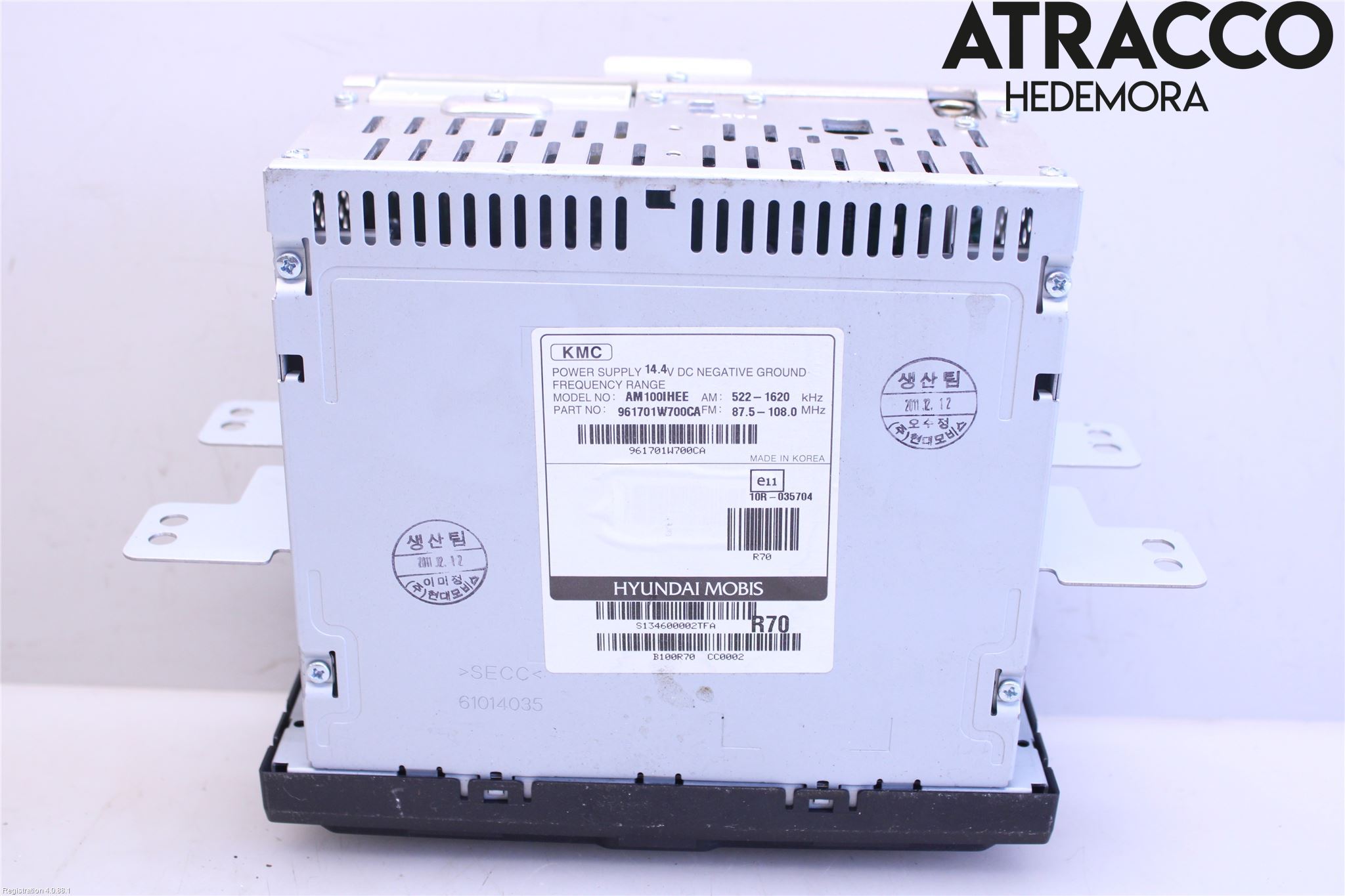 Kia RIO 12-16 Cd Radio - Multimediapanel