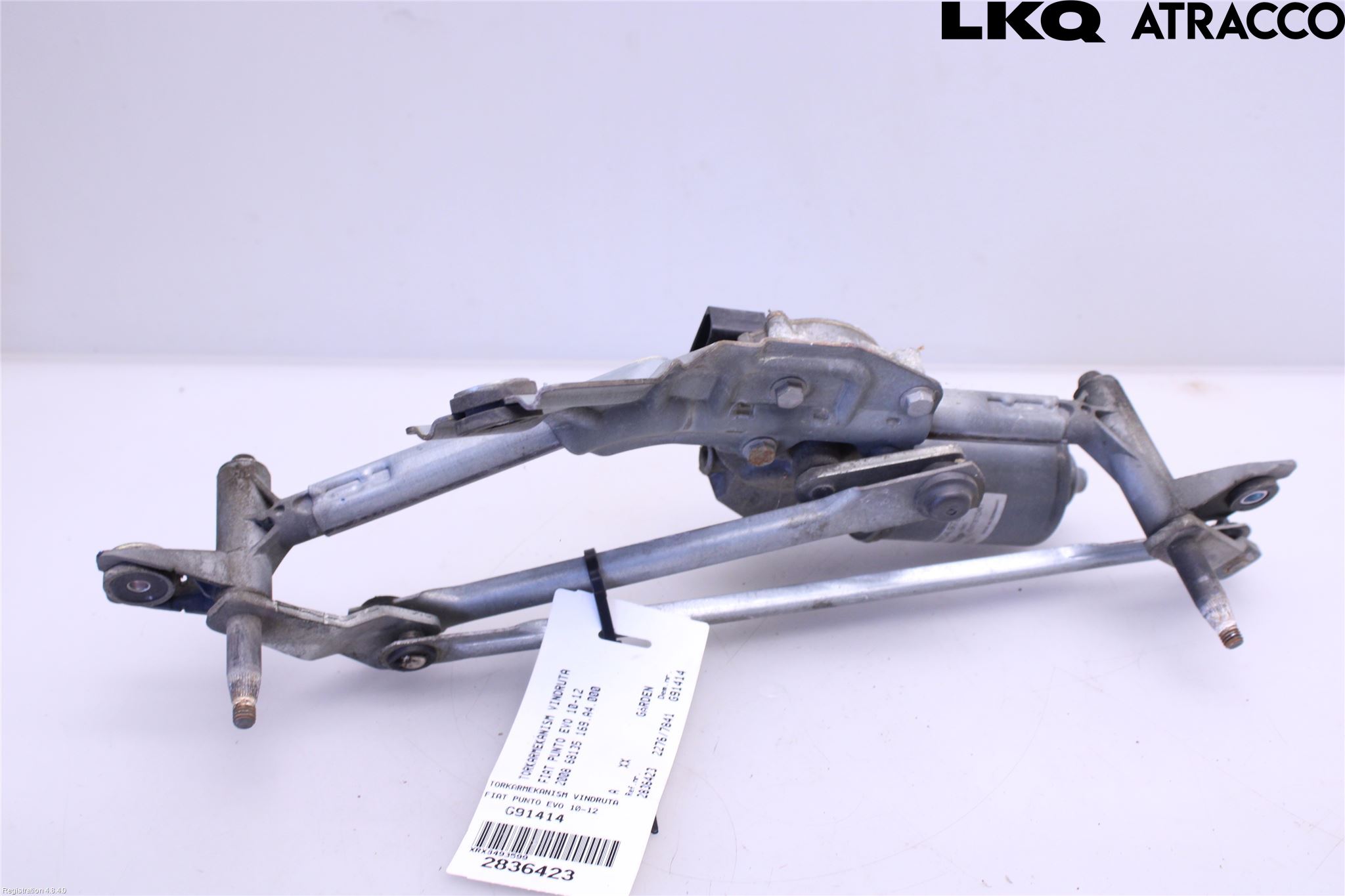 Fiat PUNTO EVO 10-12 Torkarmekanism Vindruta