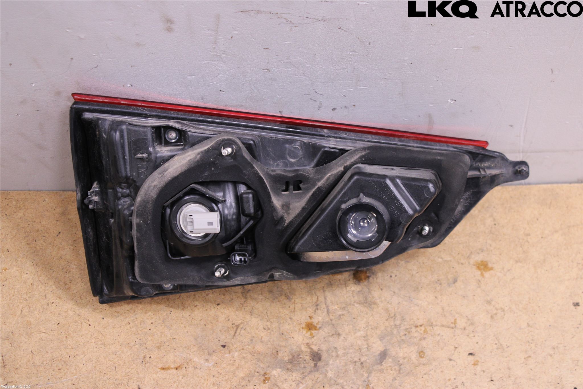 Nissan QASHQAI 14-17 Bakljus Lucka Hö