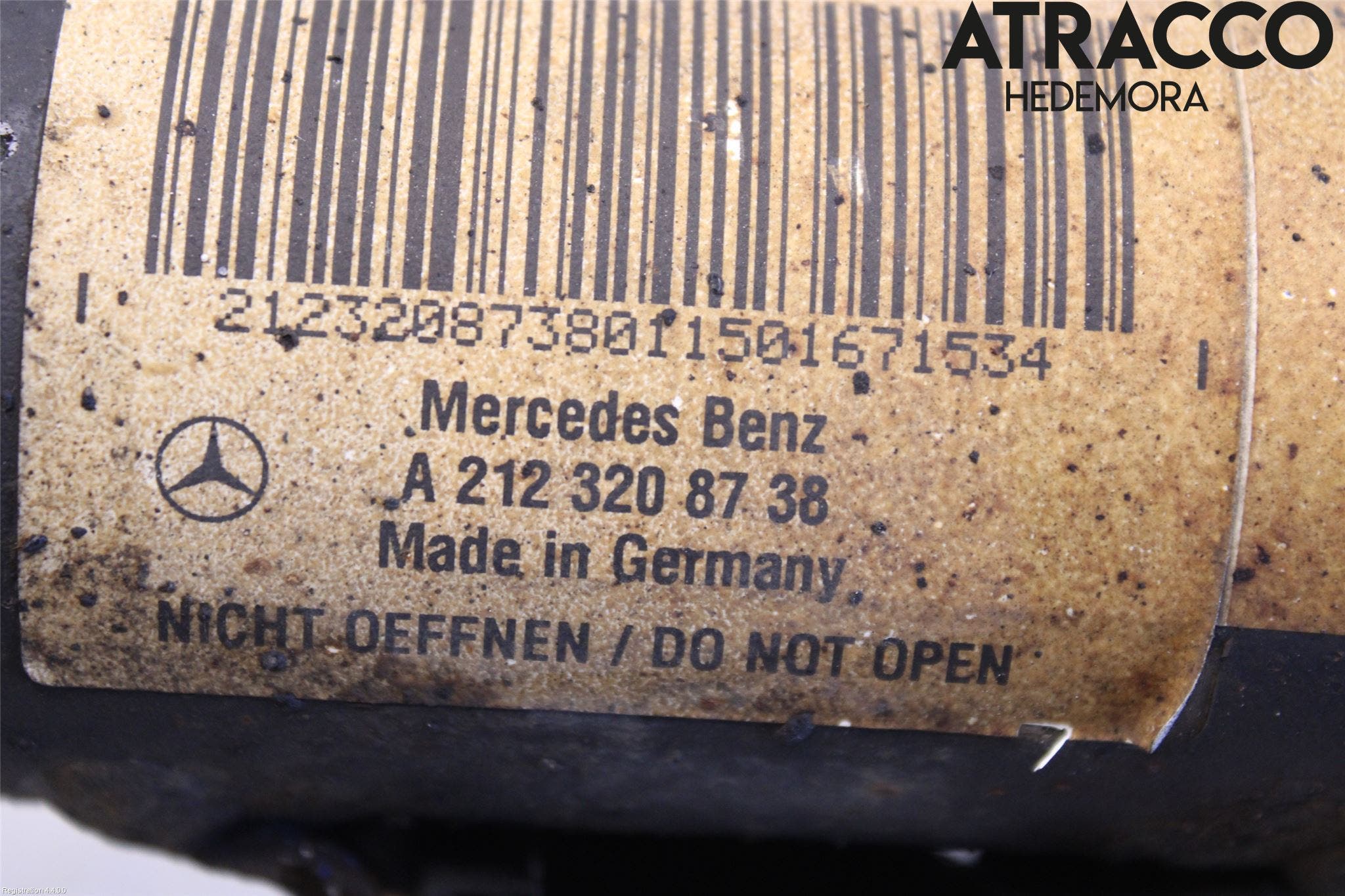 Mercedes-Benz MB E-KLASS (W212) 09-16 Fjäderben Fram Vänster