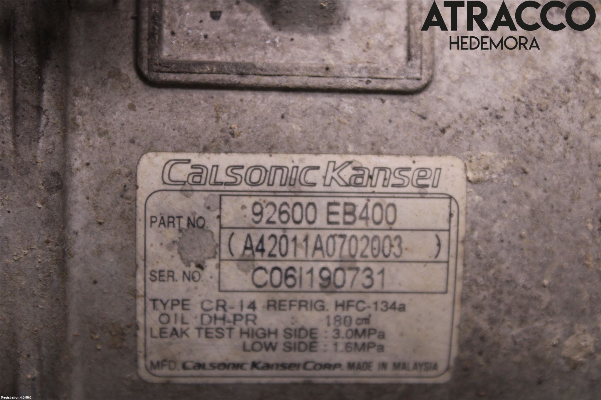 Nissan NAVARA 05-16 Ac Kompressor