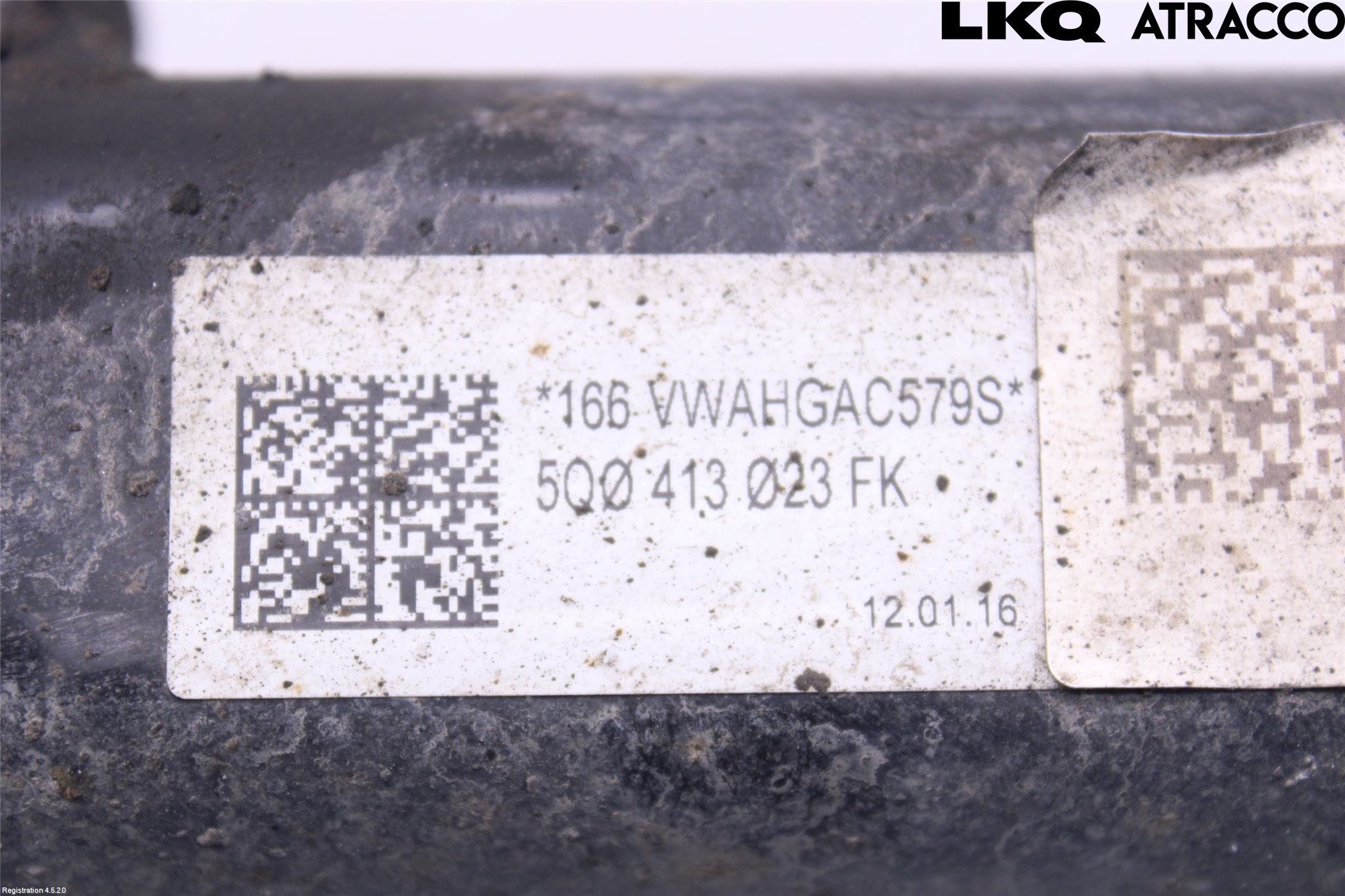 Audi A4 12-15 Fjäderben Fram Höger