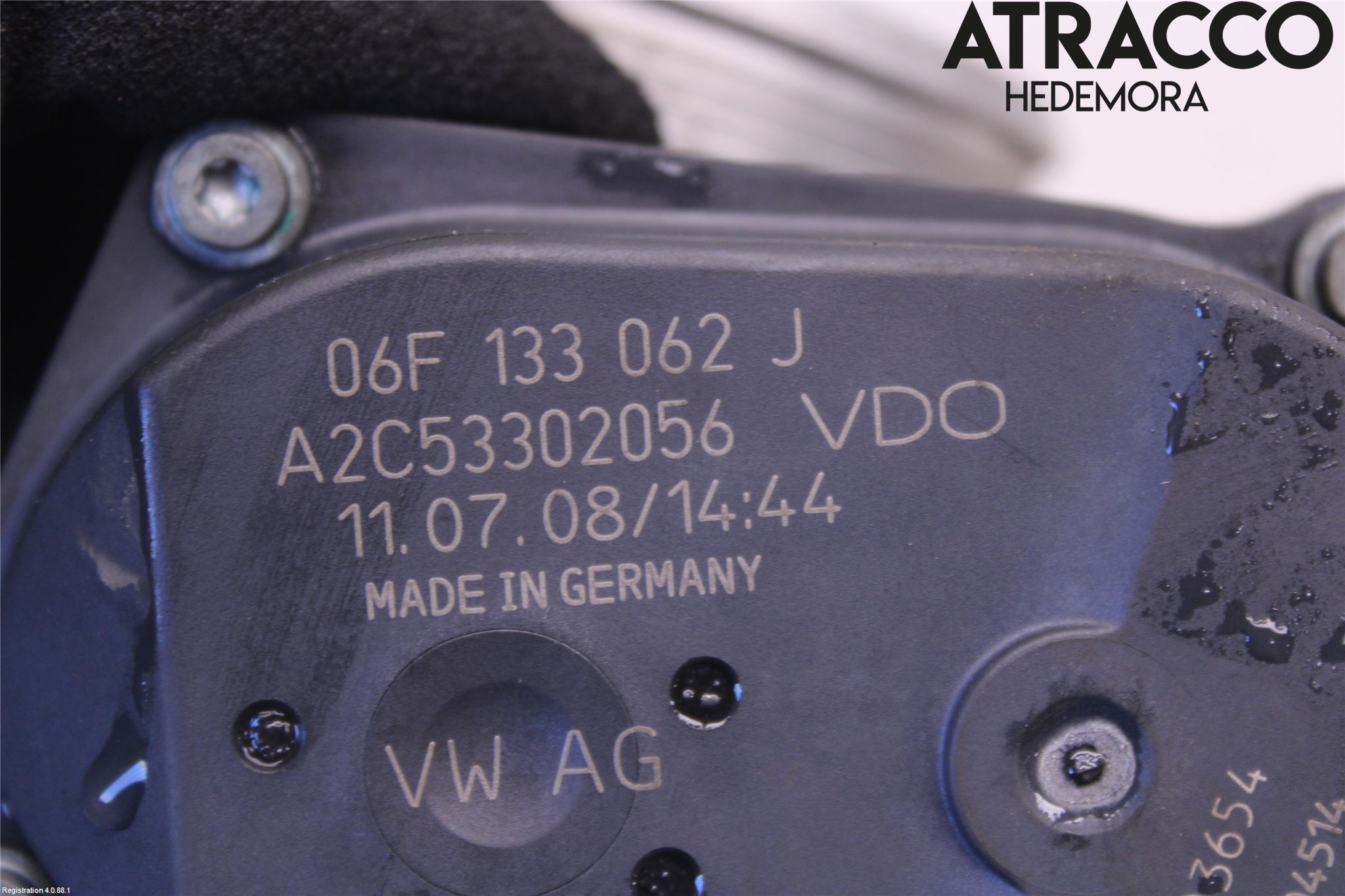 Audi A4/S4 08-11 Injspjällhus