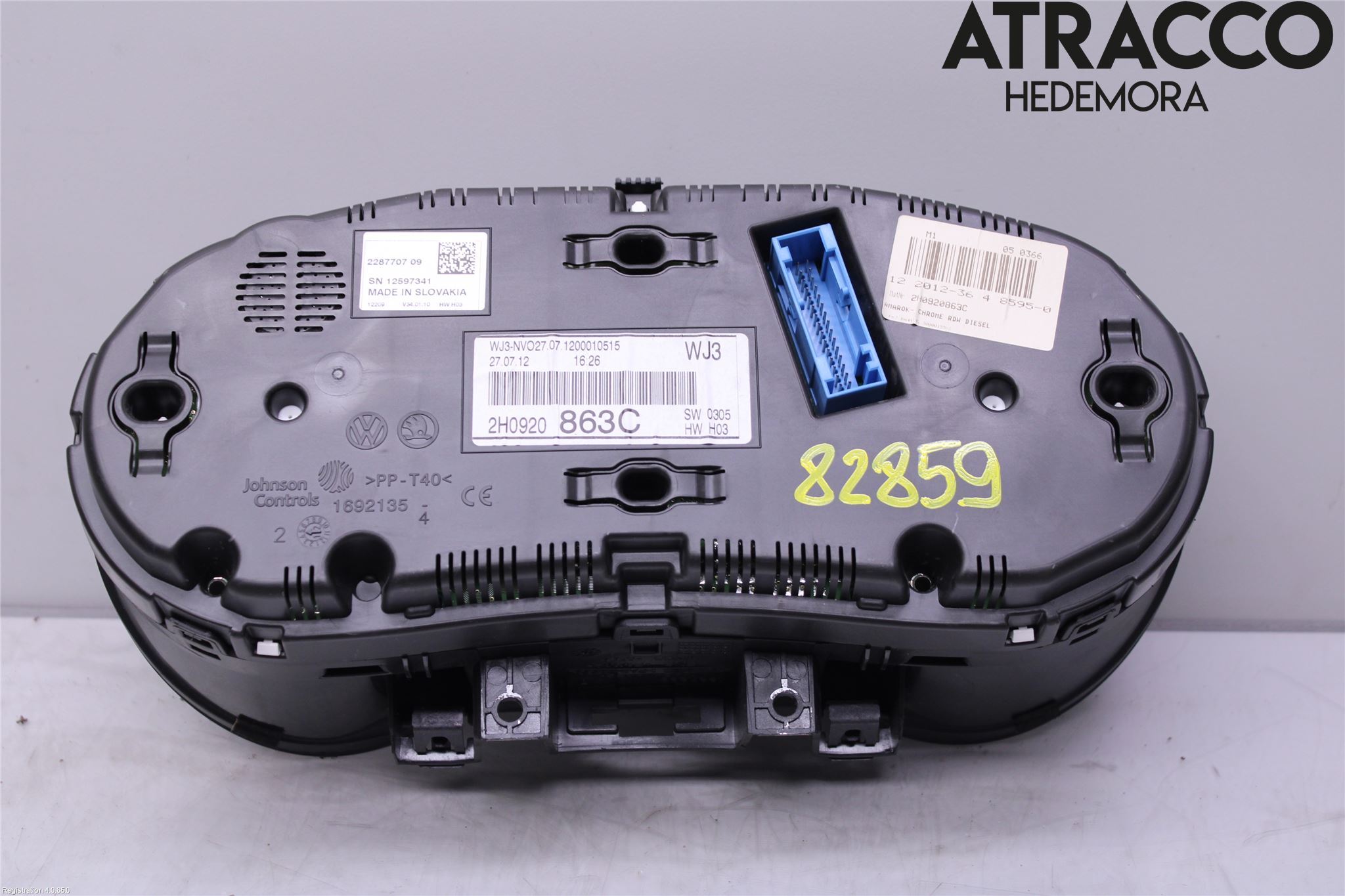 Volkswagen VW AMAROK 2H 10-22 Instrument Komb