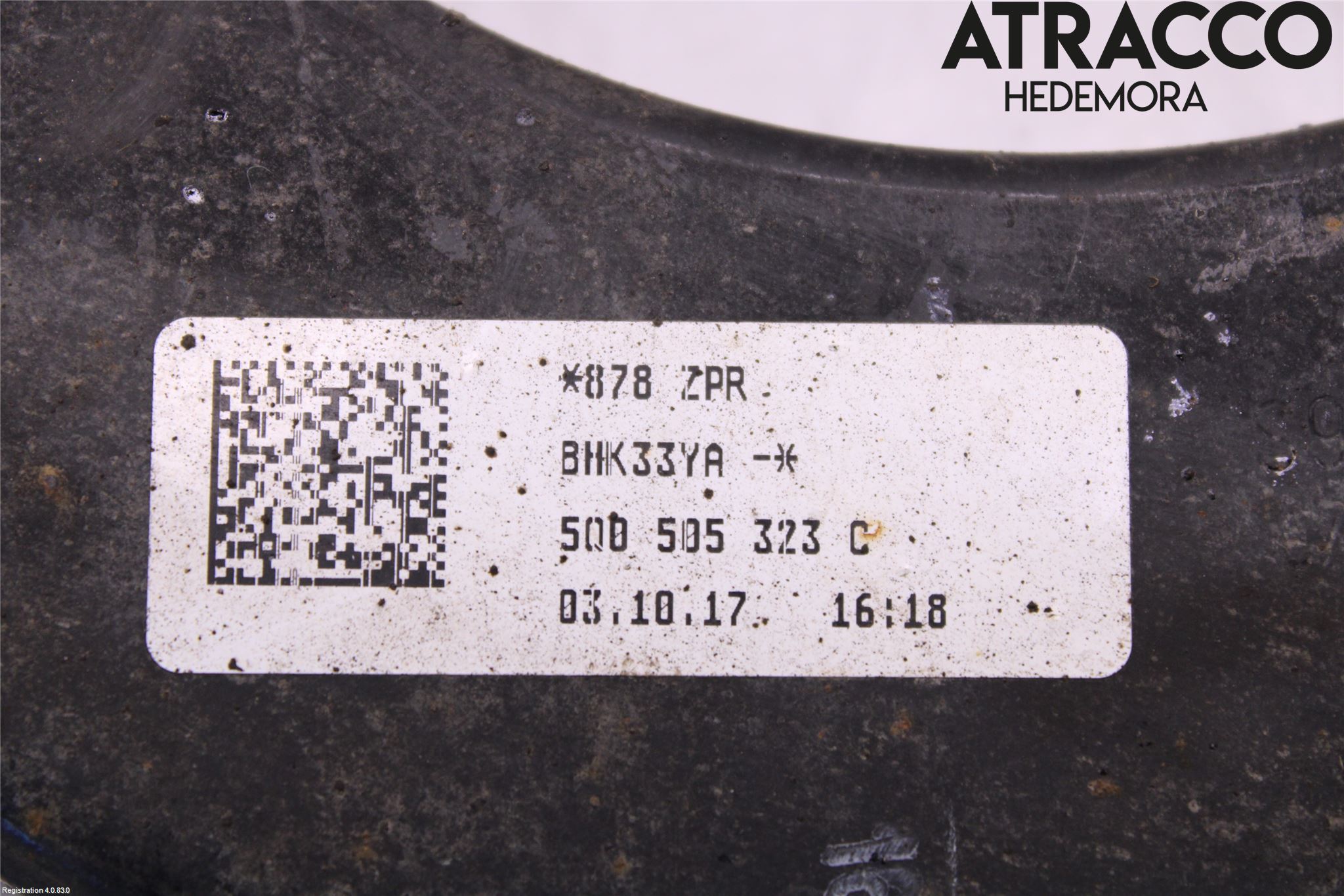 Volkswagen VW TIGUAN 16-24 Bärarm Bak Övre Höger