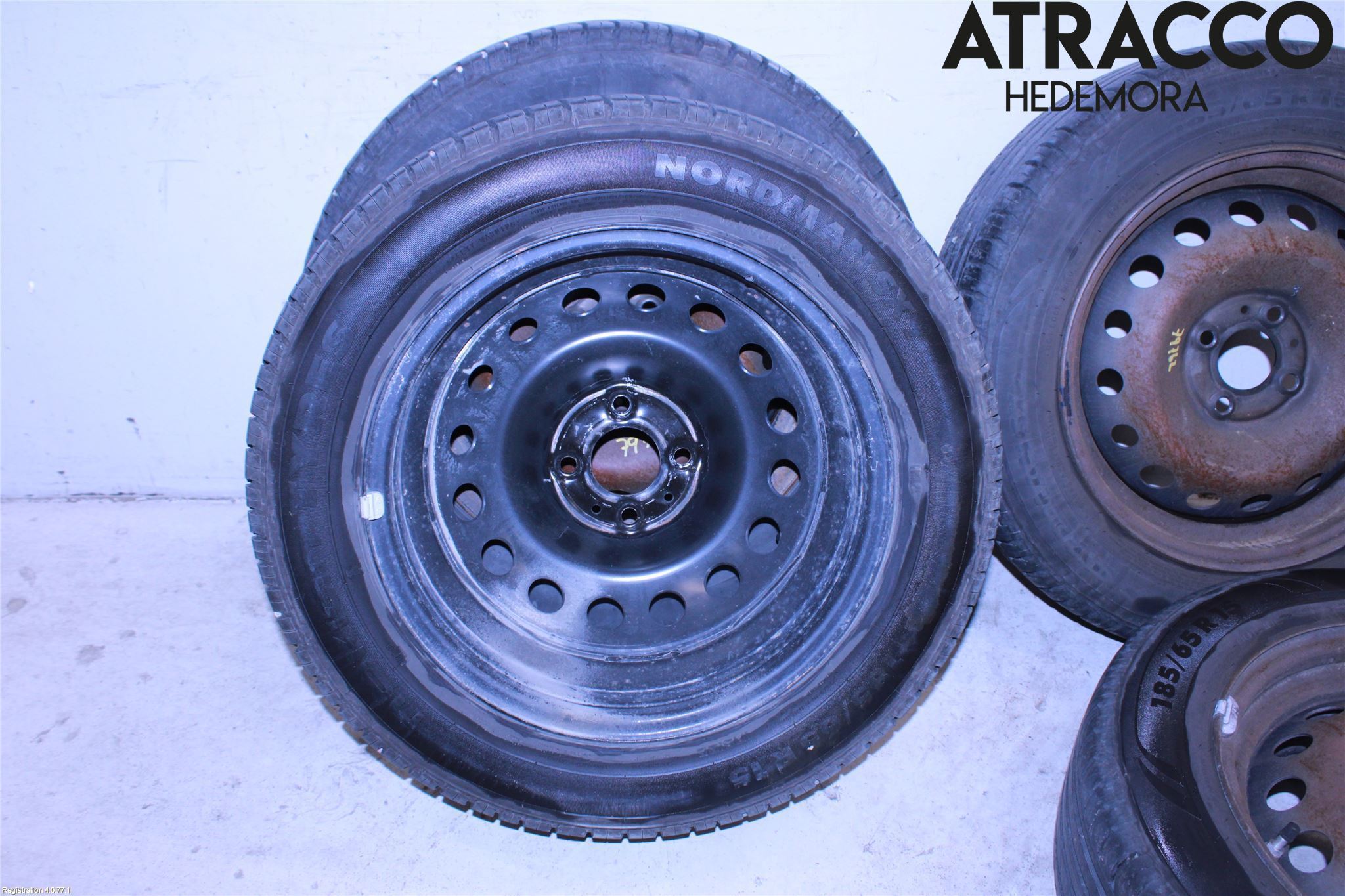 Renault ZOE/E-TECH 13- Sommardäck Plåtfälg 4St