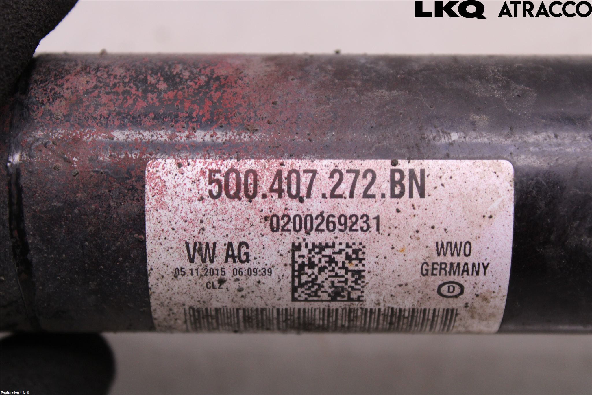 Volkswagen VW GOLF SPORTSVAN 15-20 Drivaxel Fram Höger