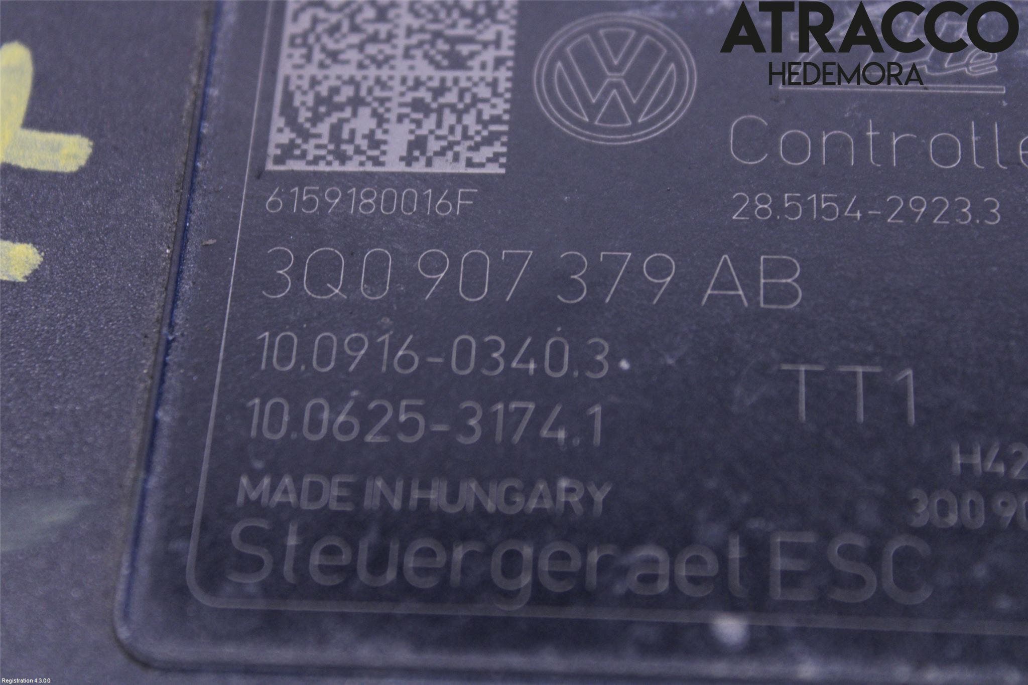 Volkswagen VW GOLF / E-GOLF VII 13-20 Abs Hydraulaggregat