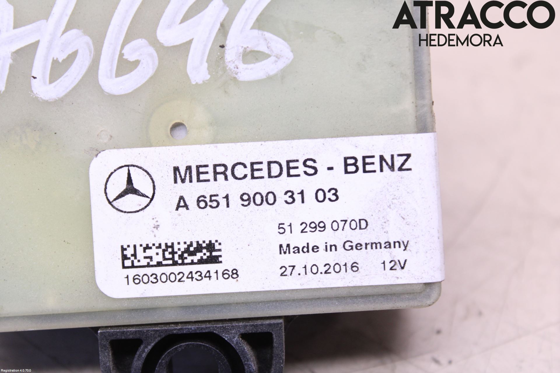 Mercedes-Benz MB CLA-KLASS (C117/X117) 13-19 Relä Glödning Diesel