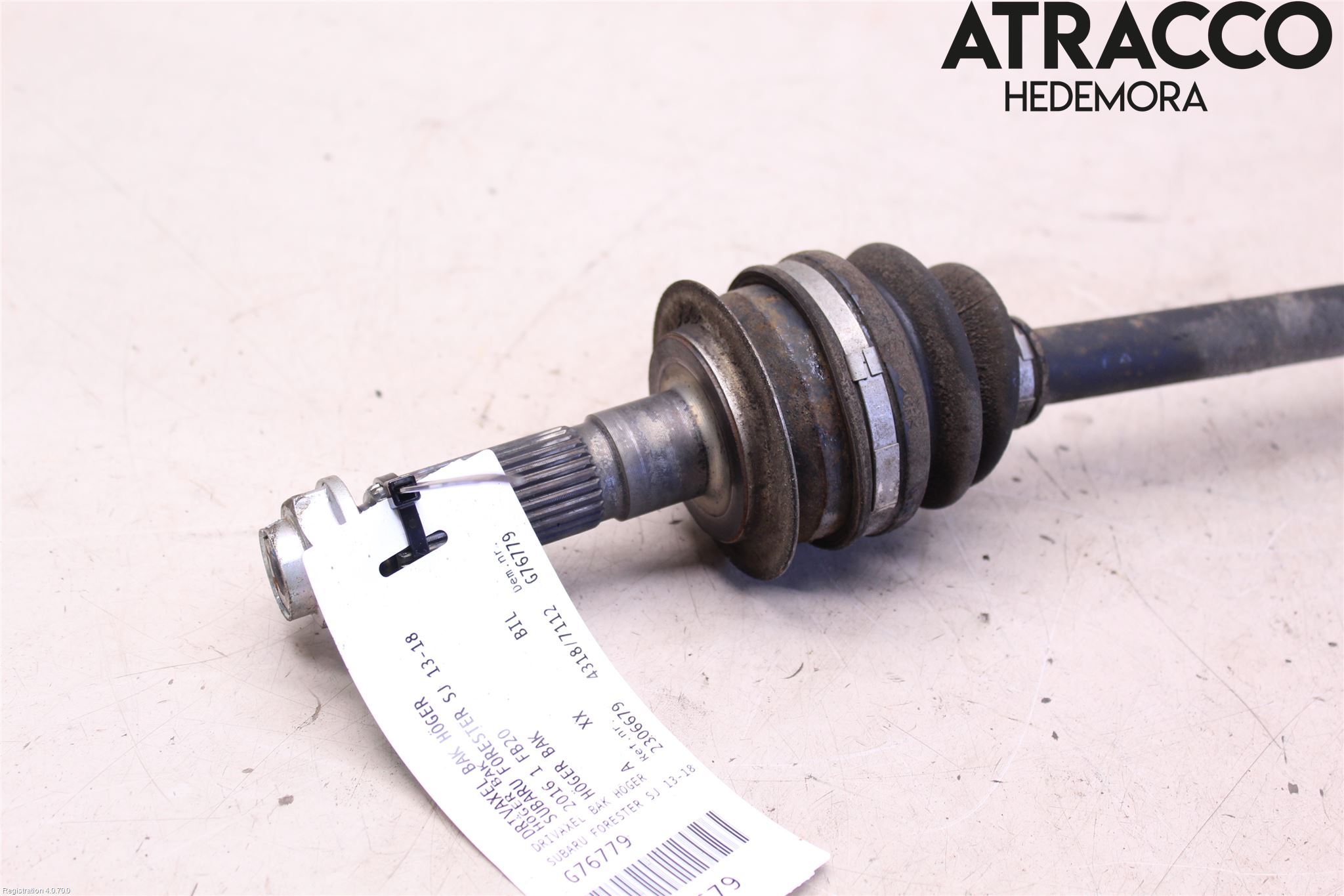 Subaru FORESTER SJ 13-18 Drivaxel Bak Höger