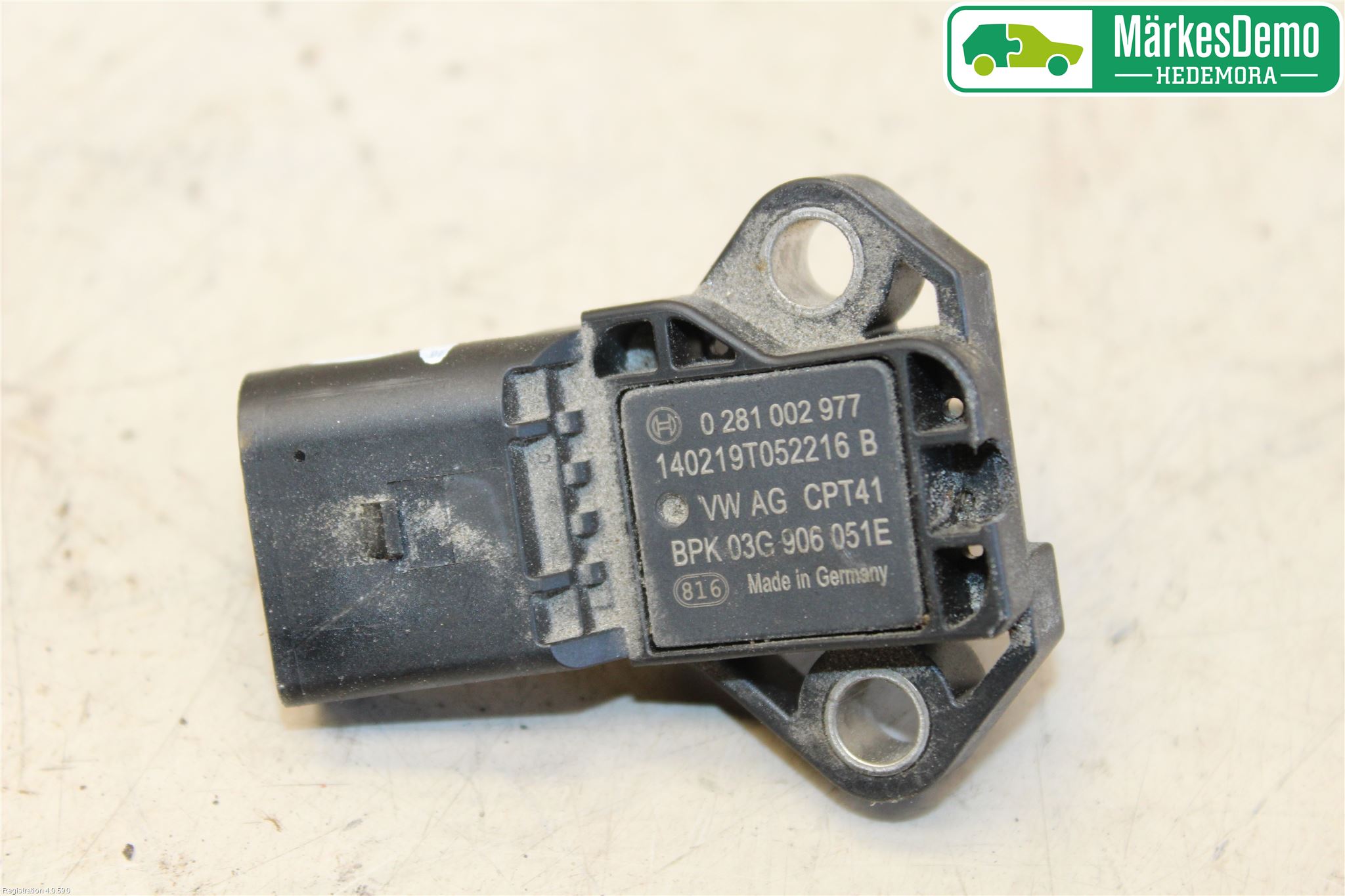 Volkswagen VW GOLF / E-GOLF VII 13-20 Injmappsensor
