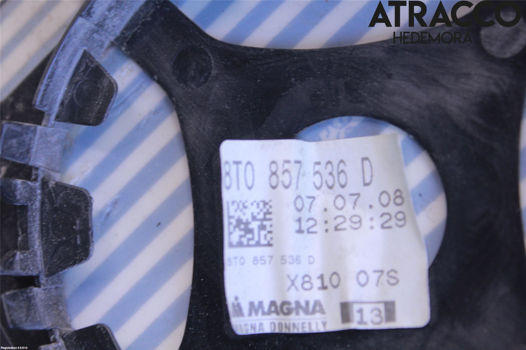 Audi A3/S3 05-13 Spegelglas Hö