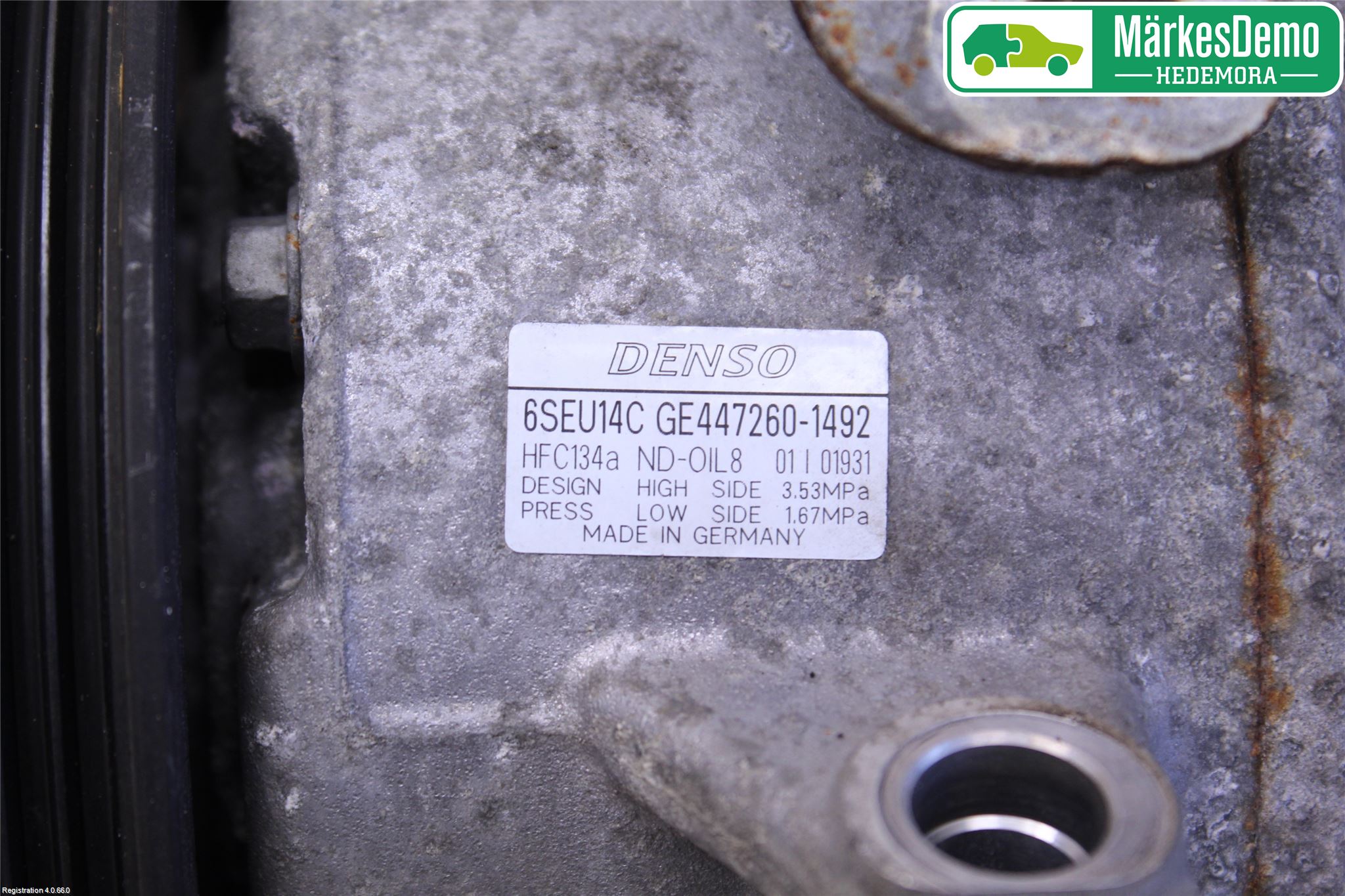 Toyota AURIS 07-09 Ac Kompressor