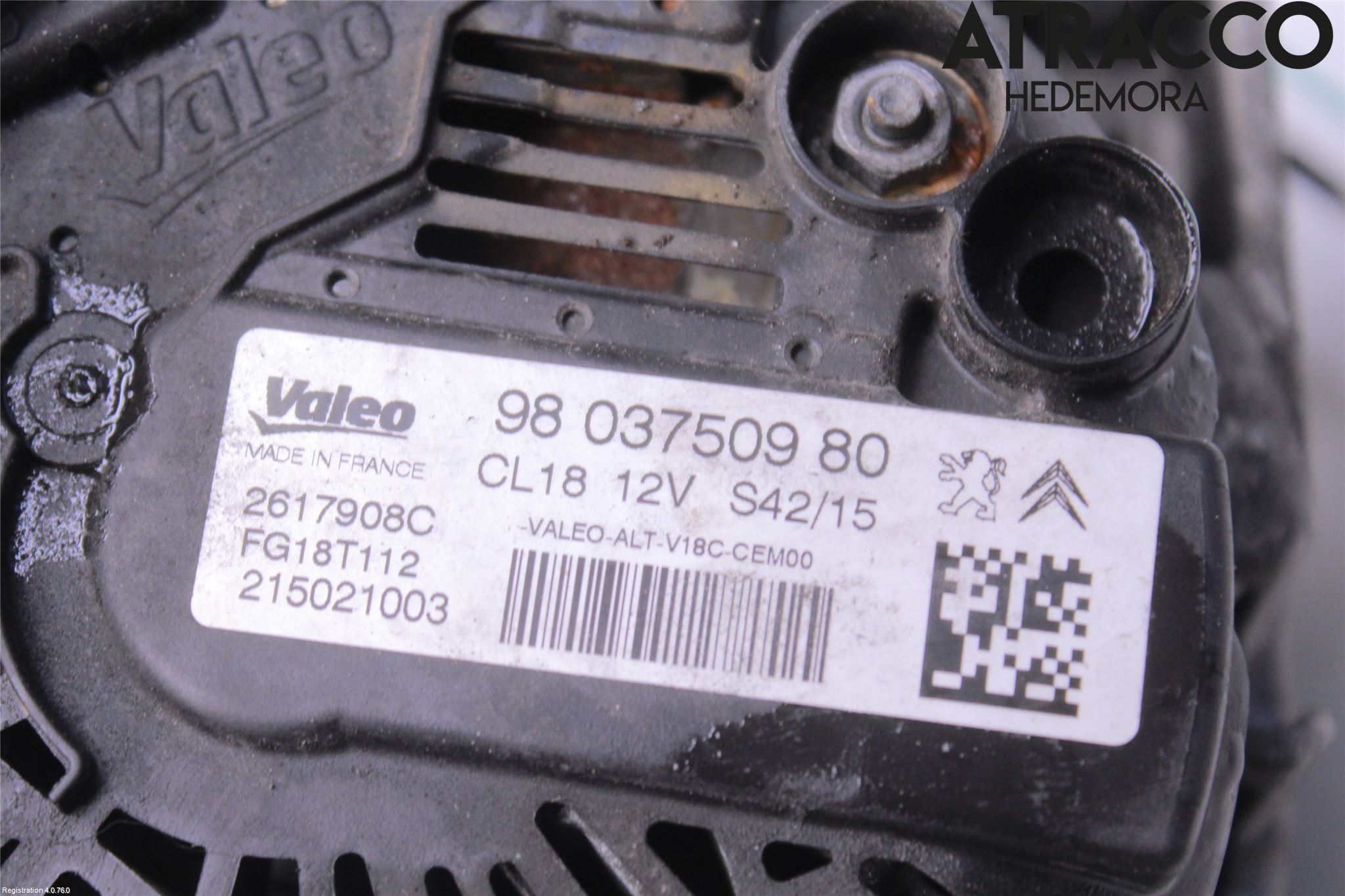 Peugeot EXPERT 15-16 Generator