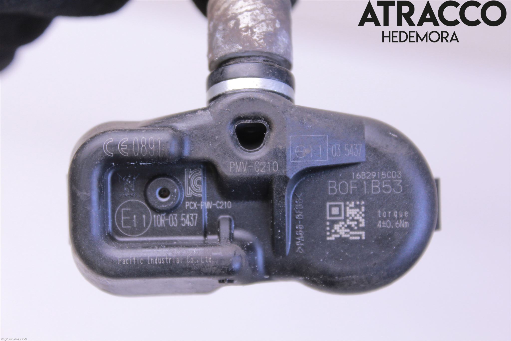 Toyota YARIS XP130 15-20 Givare Däcktryck