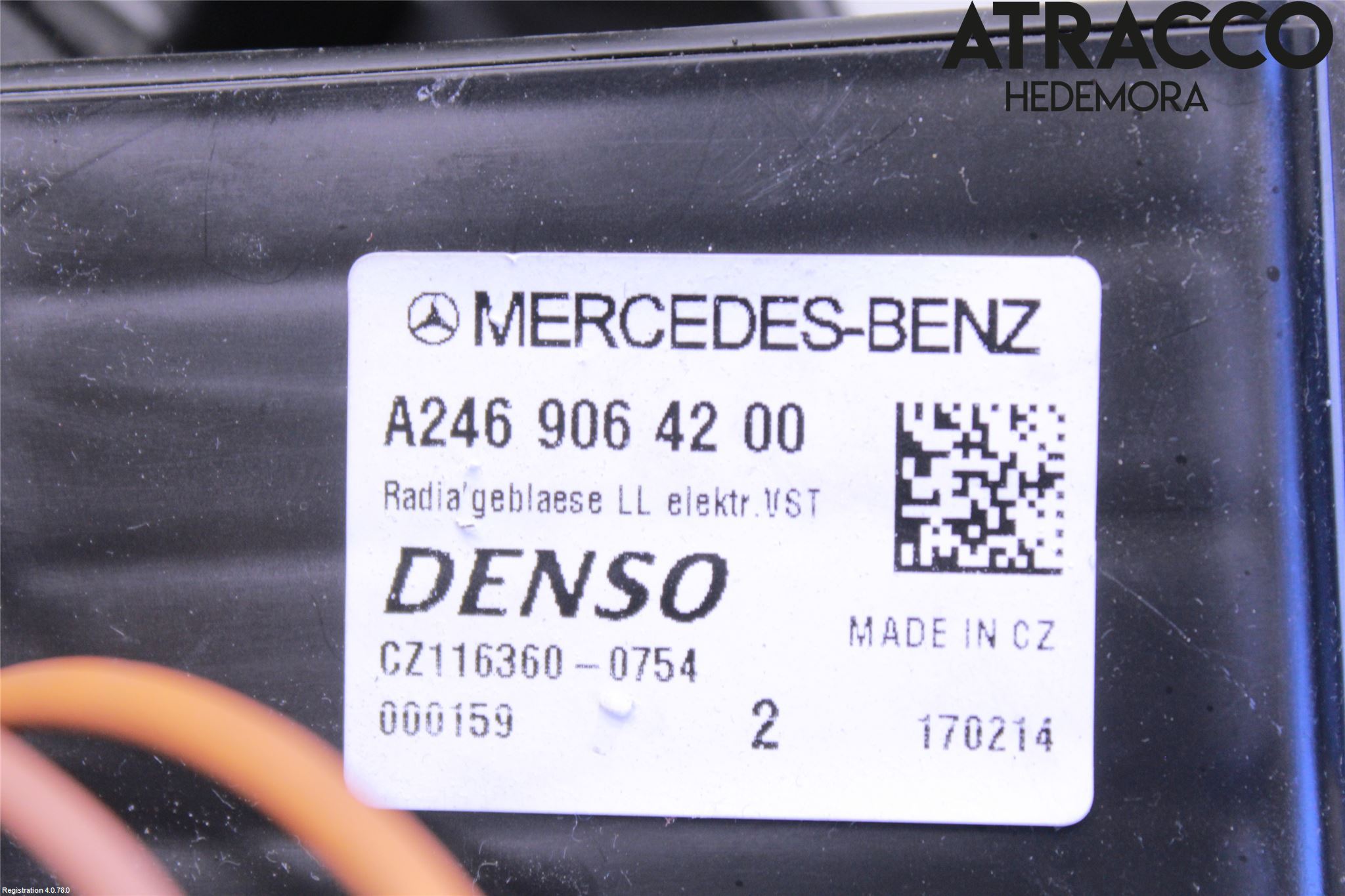Mercedes-Benz MB GLA-KLASS (X156) 13-20 Ac Värmefläkt