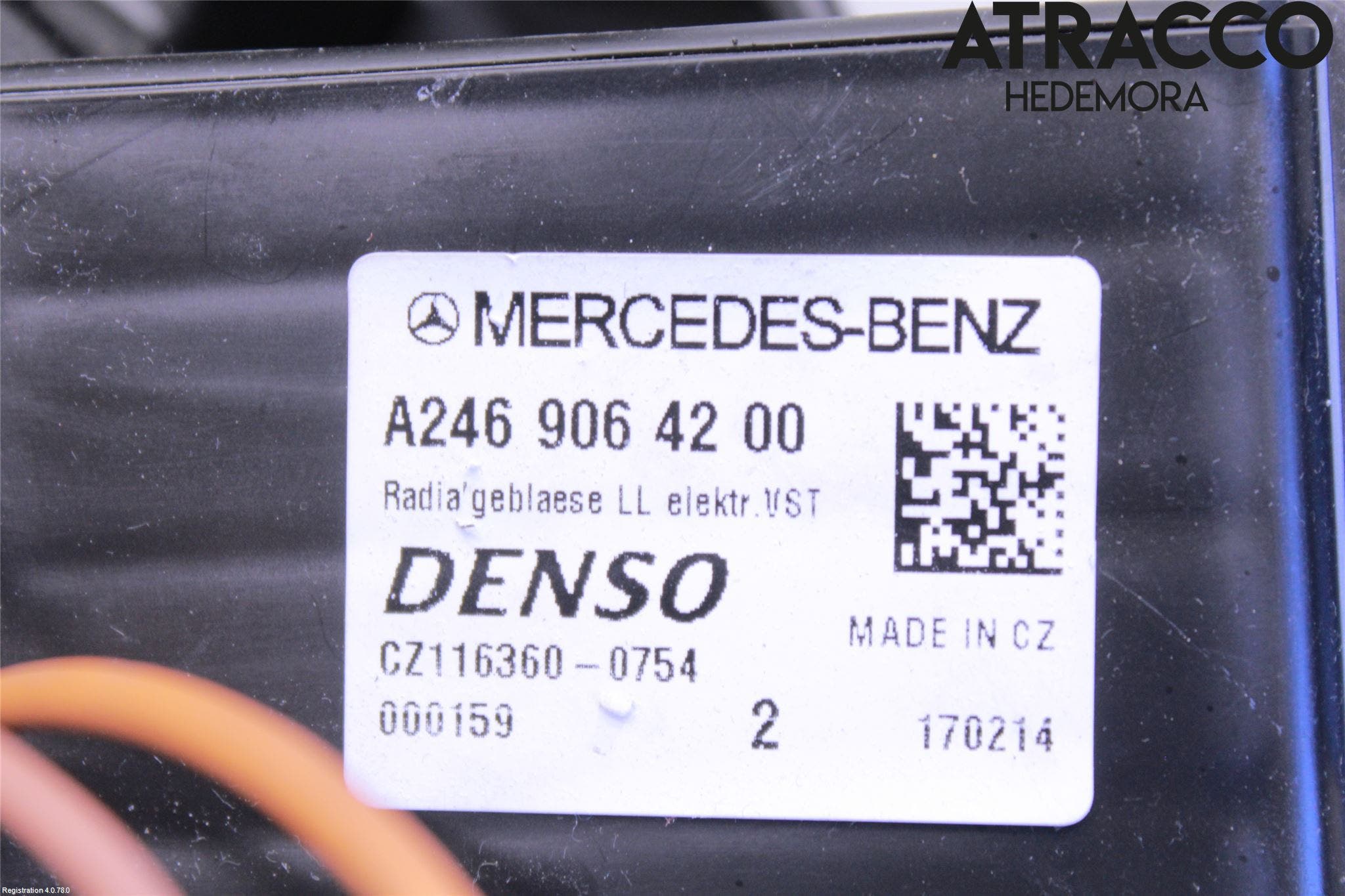 Mercedes-Benz MB GLA-KLASS (X156) 13-20 Ac Värmefläkt