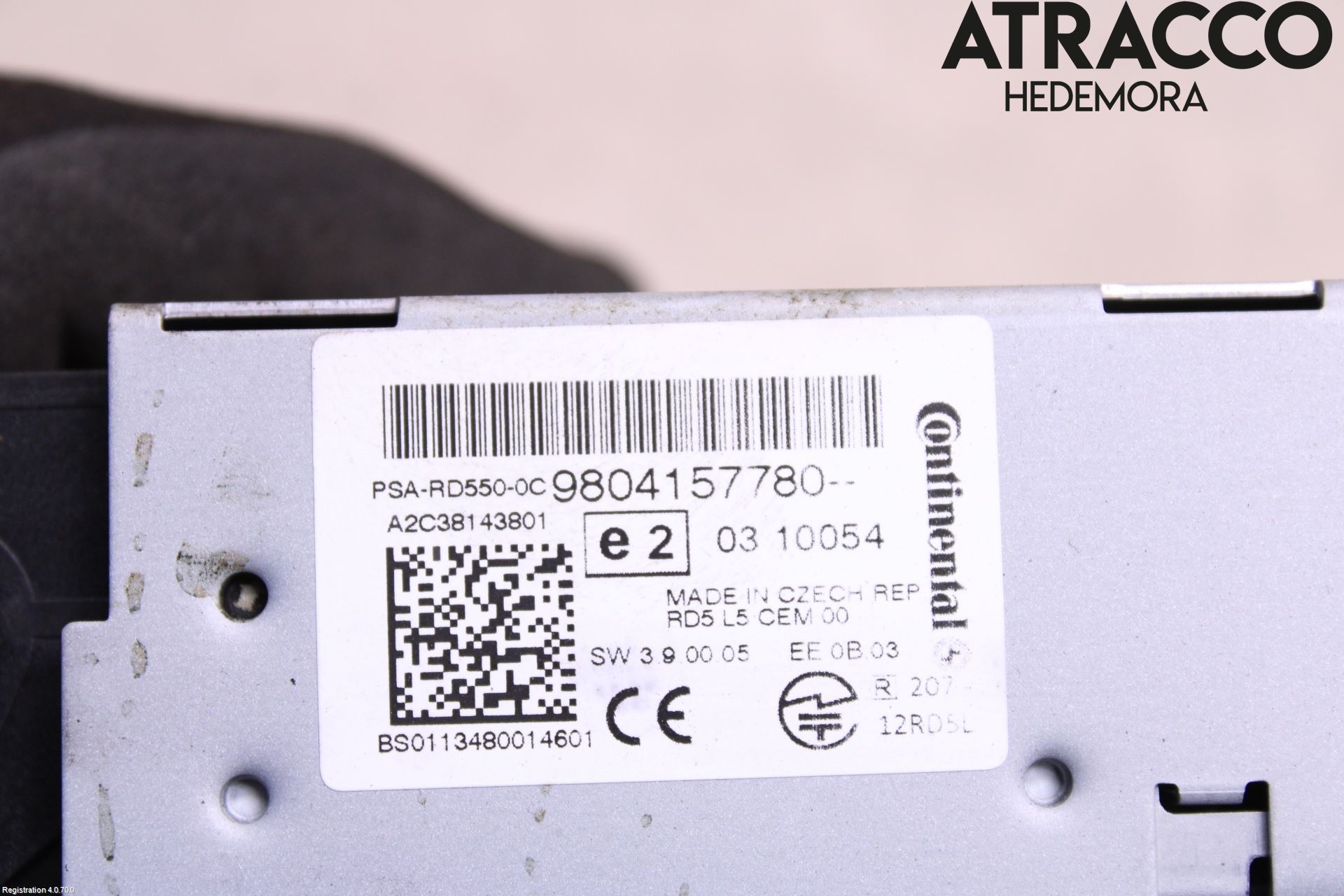 Peugeot 508 11-18 Cd Radio - Multimediapanel