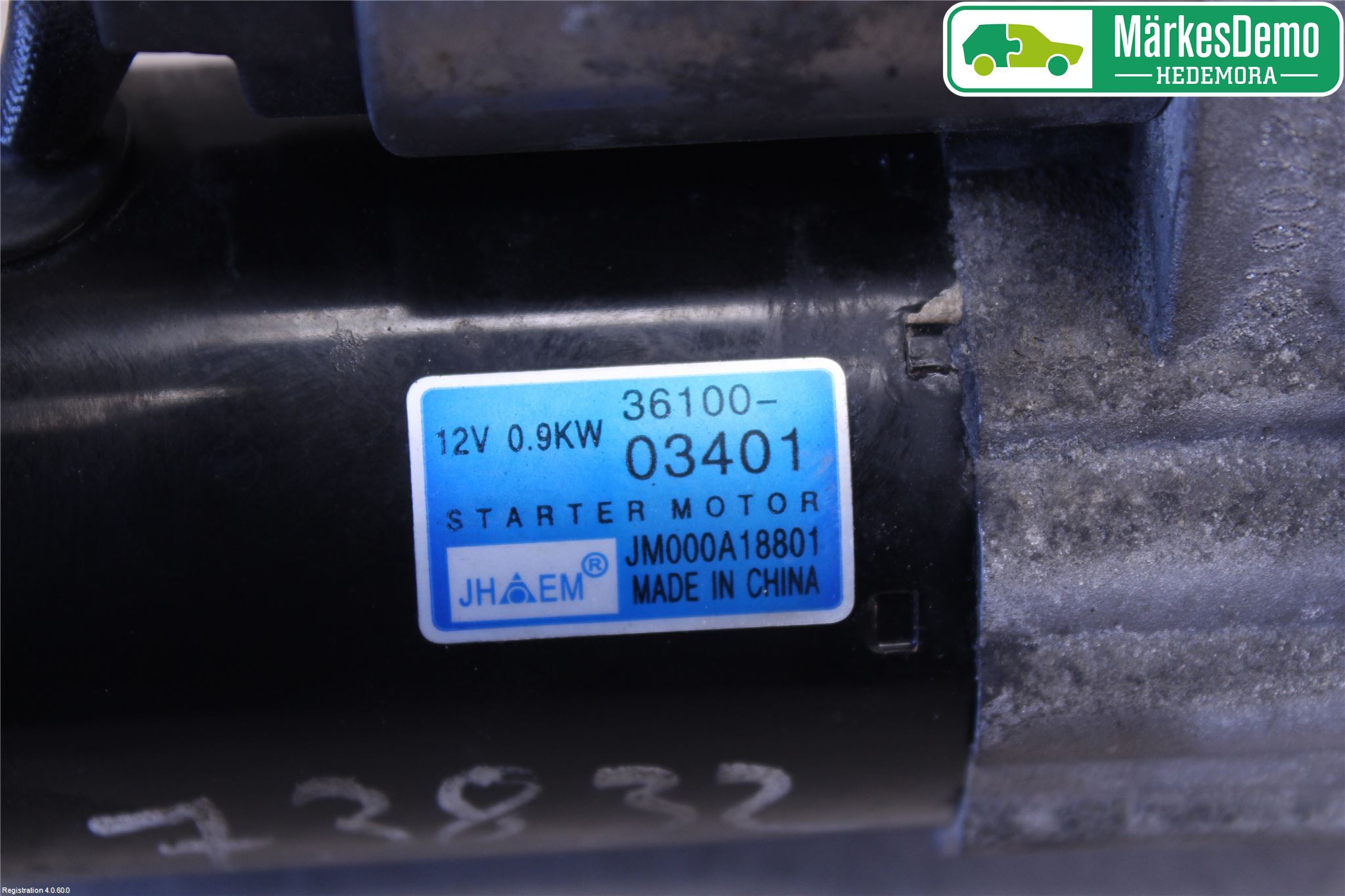 Kia PICANTO 12-17 Startmotor