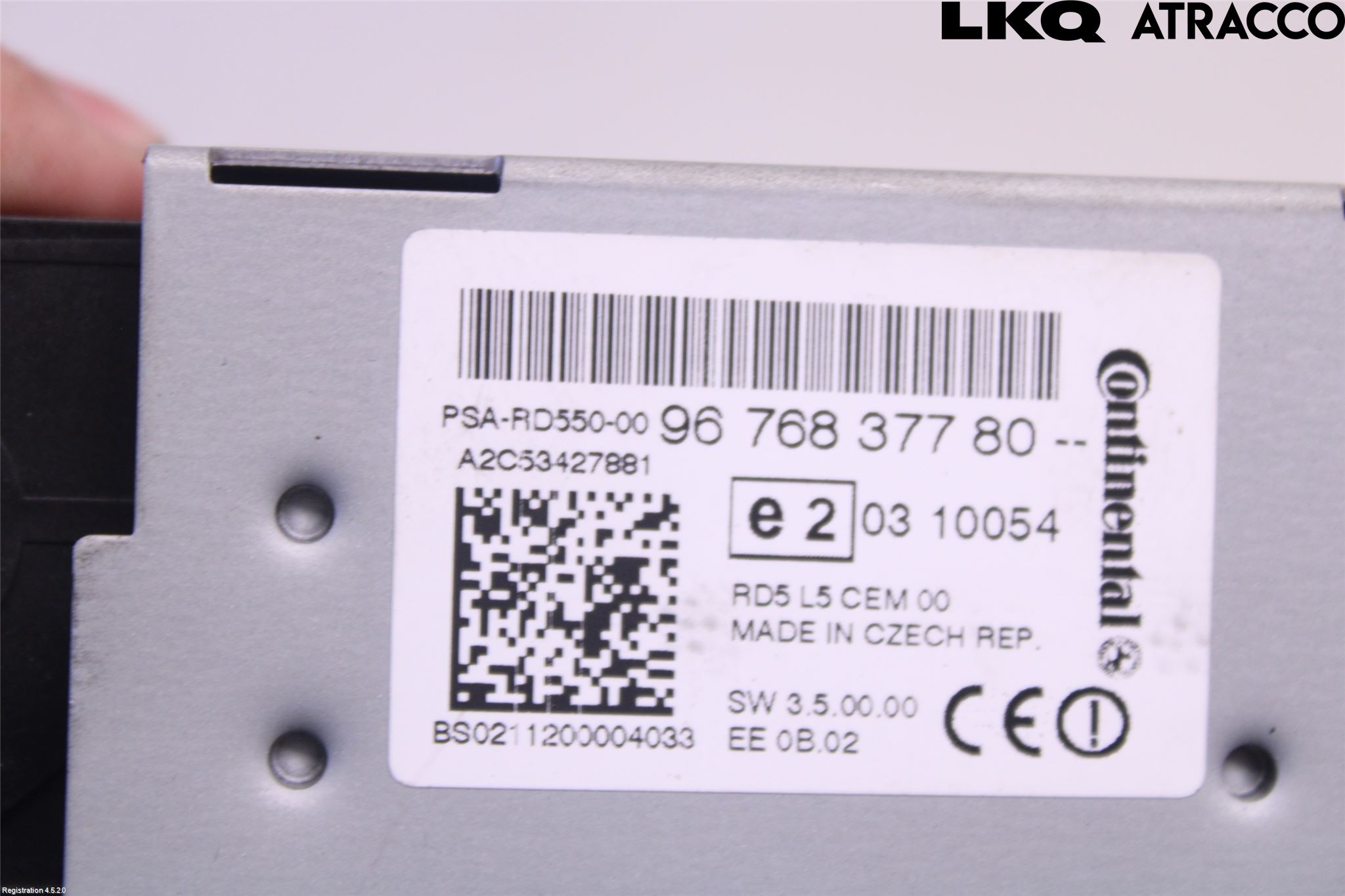 Citroen DS4 Cd Radio - Multimediapanel