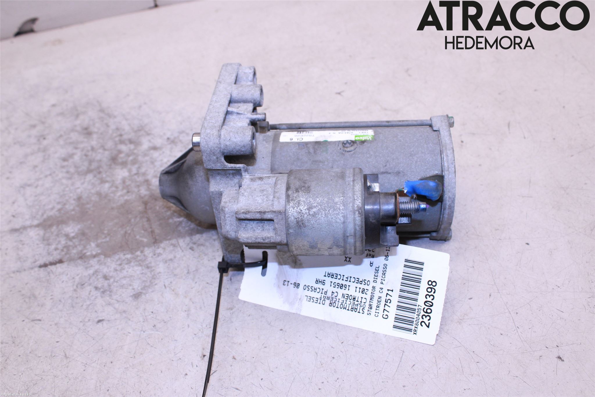 Citroen C4 PICASSO 06-13 Startmotor Diesel