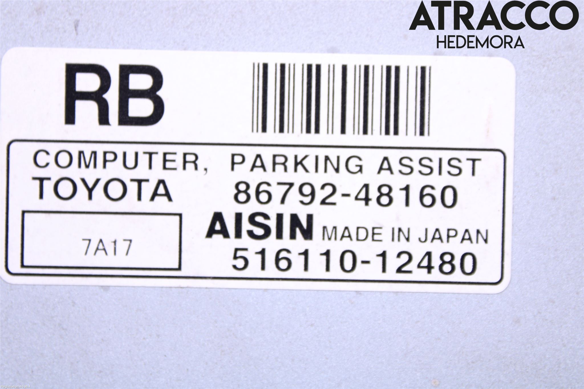 Lexus RX XU30 03-09 Styrenhet Parkeringshjälp