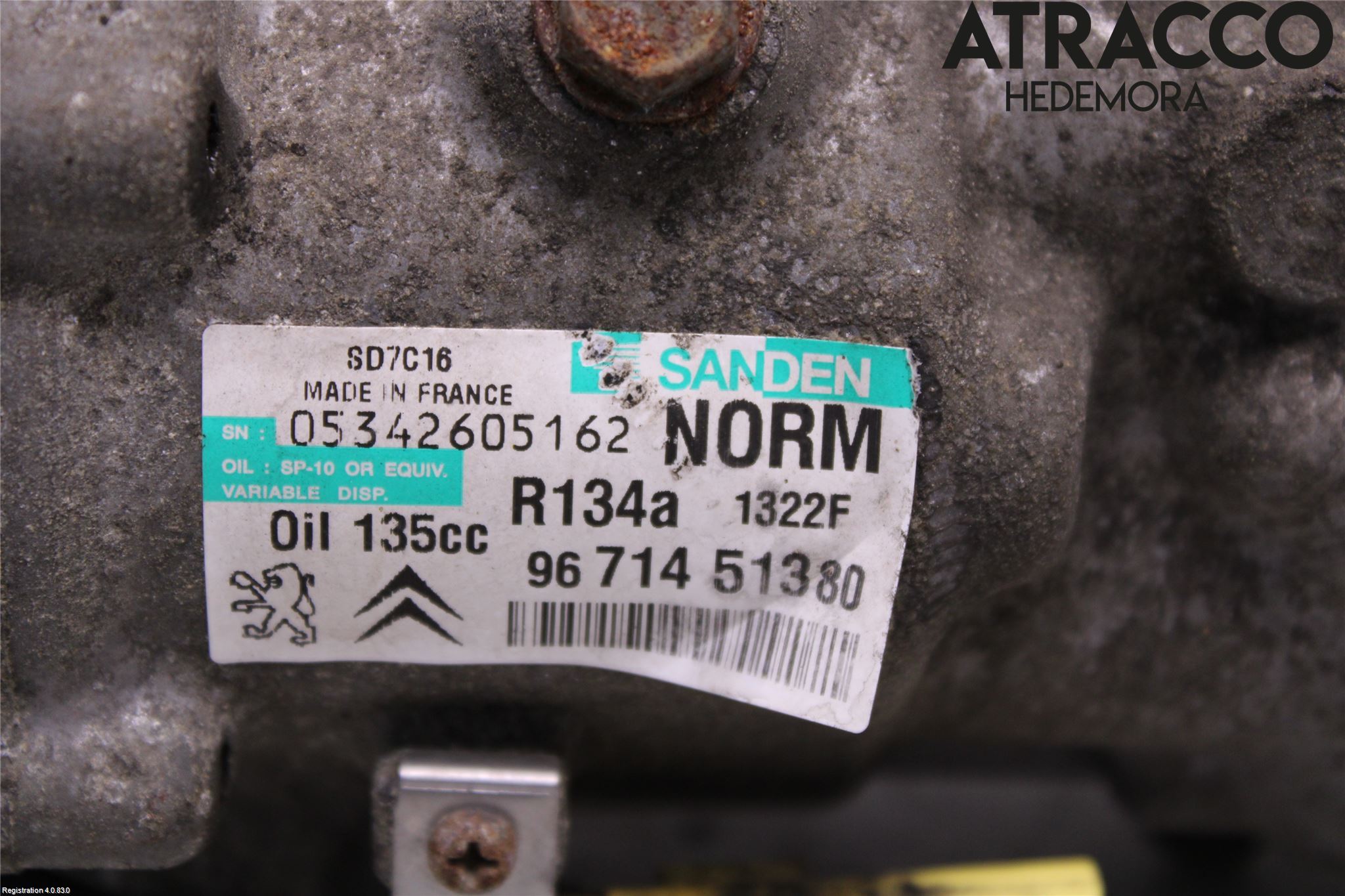 Peugeot 508 11-18 Ac Kompressor