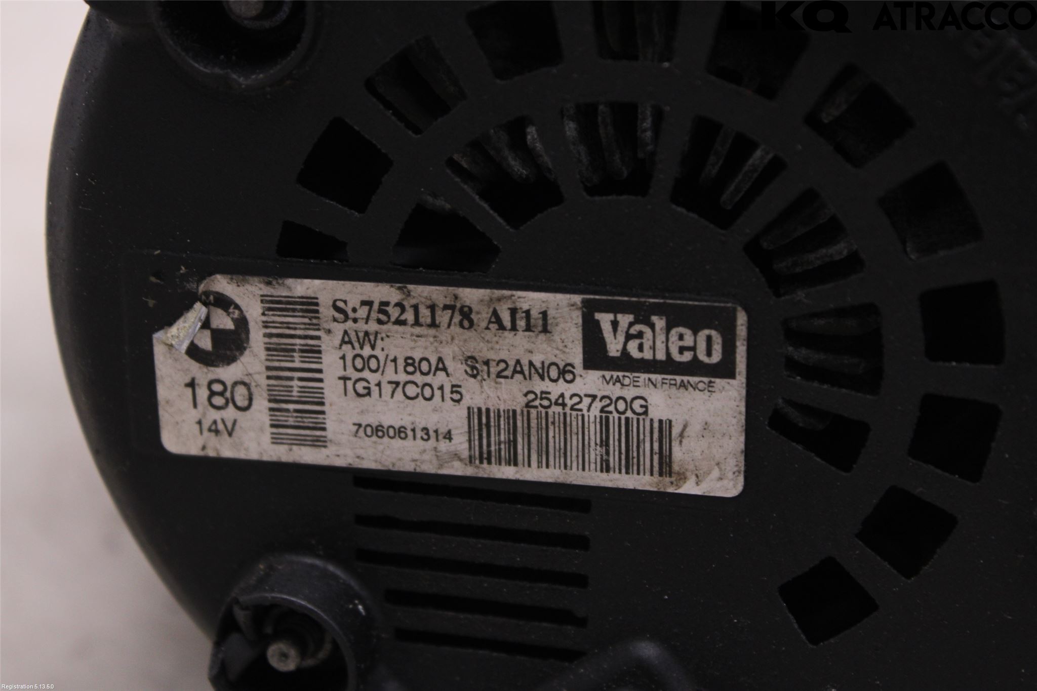 BMW 5 E60/61 Sed/Tou 02-10 Generator
