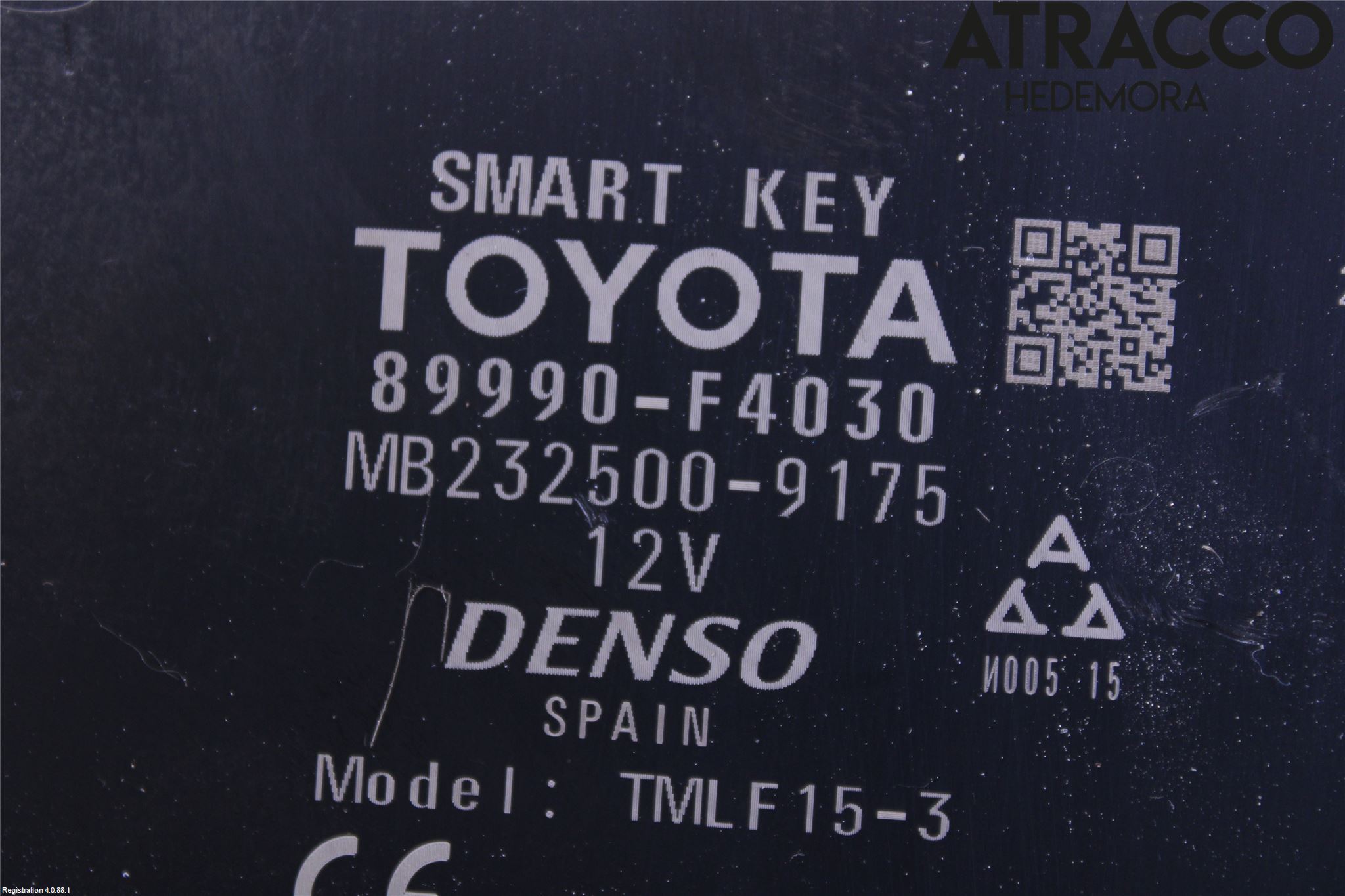 Toyota C-HR 16-23 Styrenhet Nyckellöst System