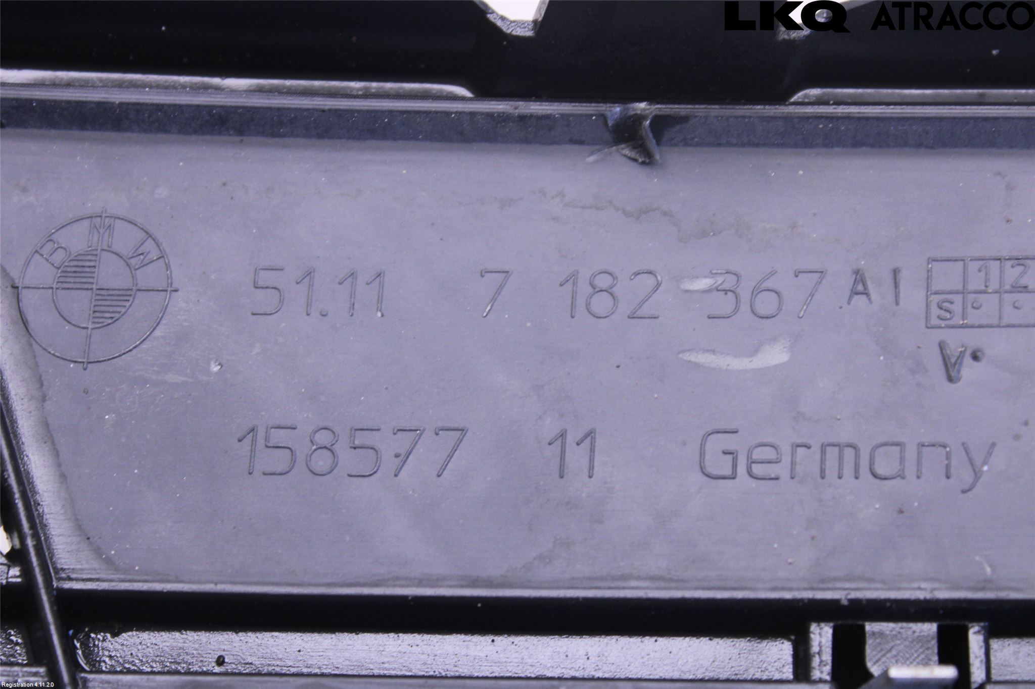 BMW 1 E87/81 5D/3D 03-11 Grilldel Mitt