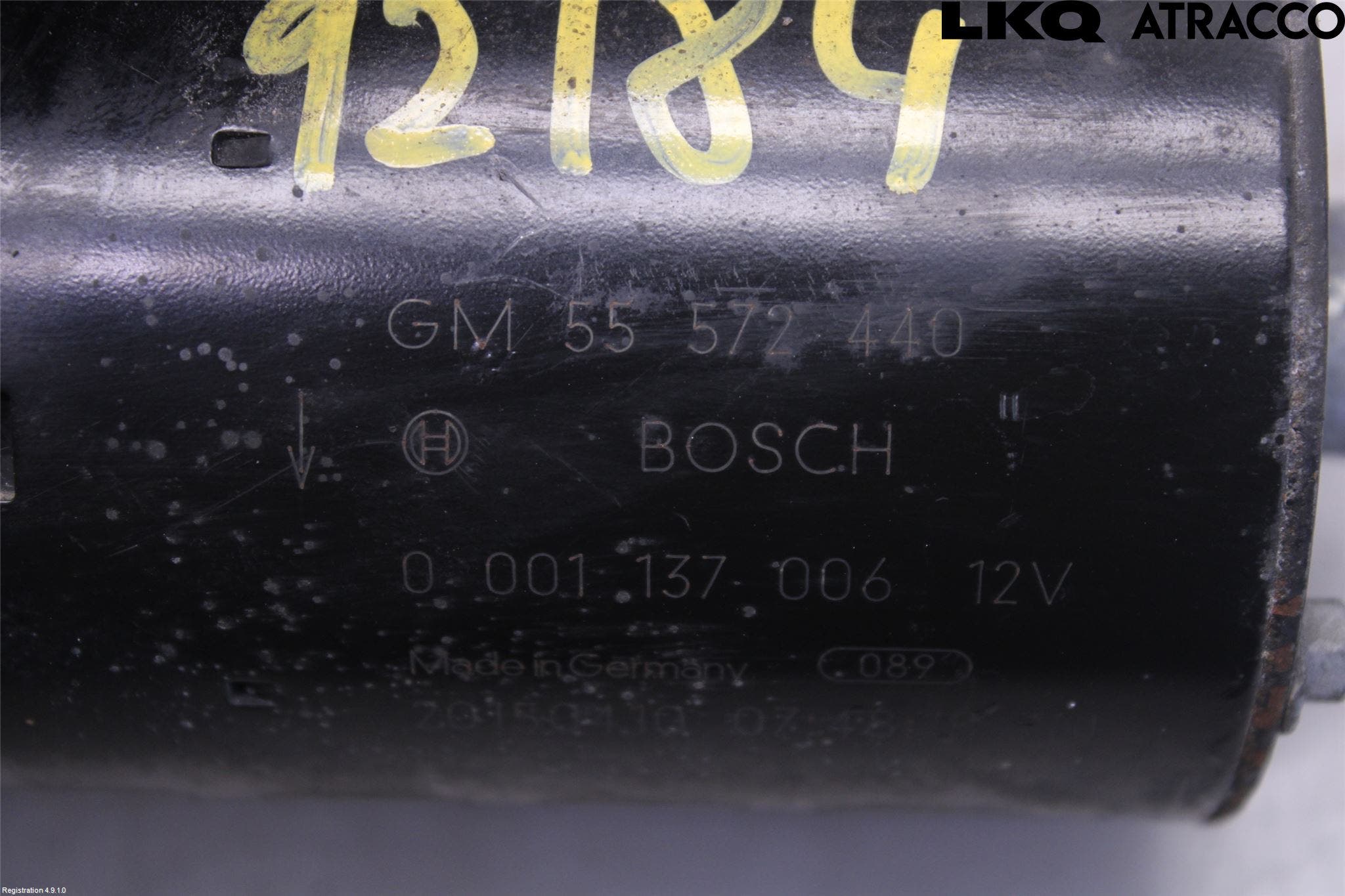 Opel CORSA E 15-19 Startmotor