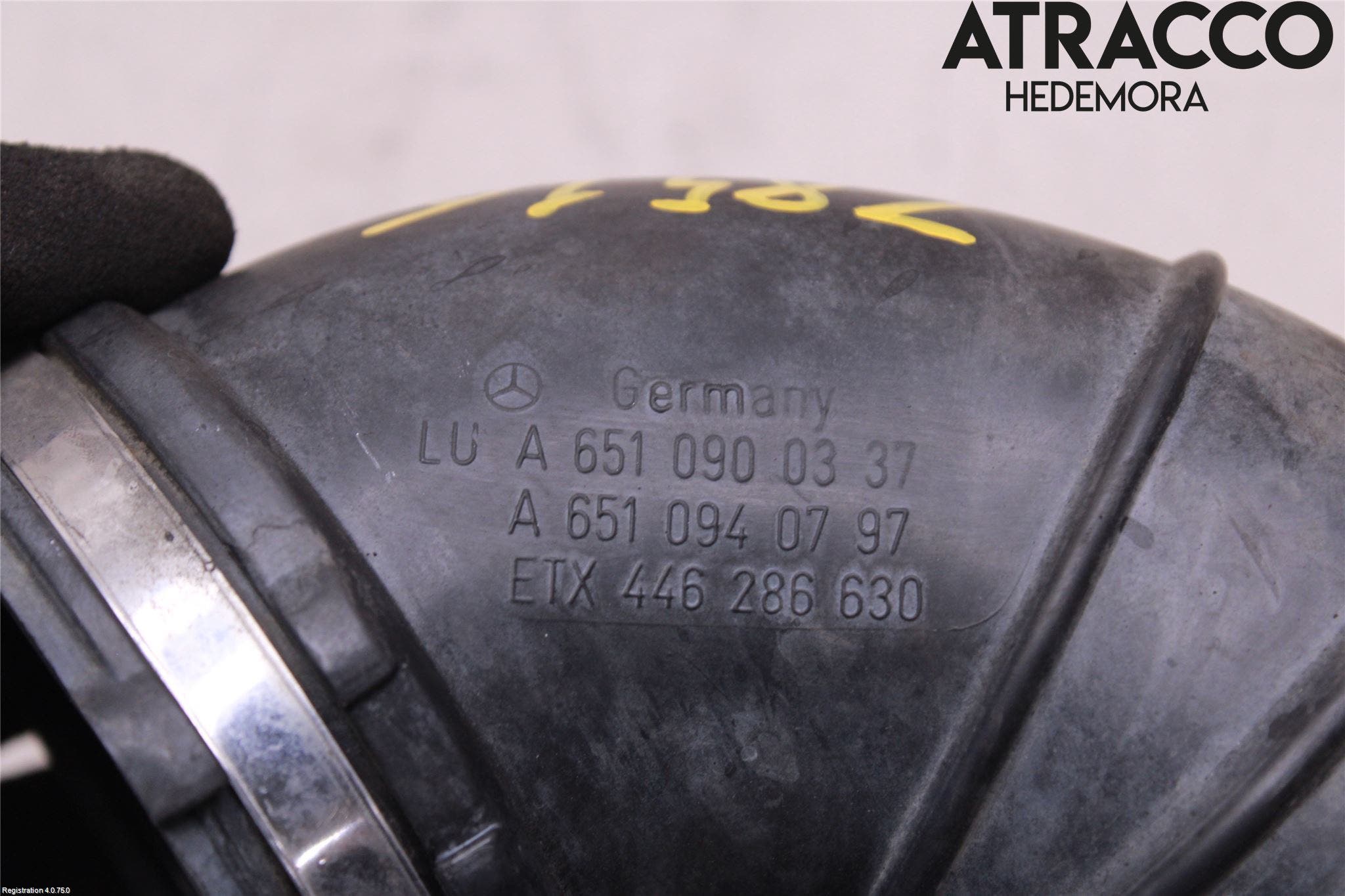 Mercedes-Benz MB E-KLASS (W212) 09-16 Injgummibälg-Slang