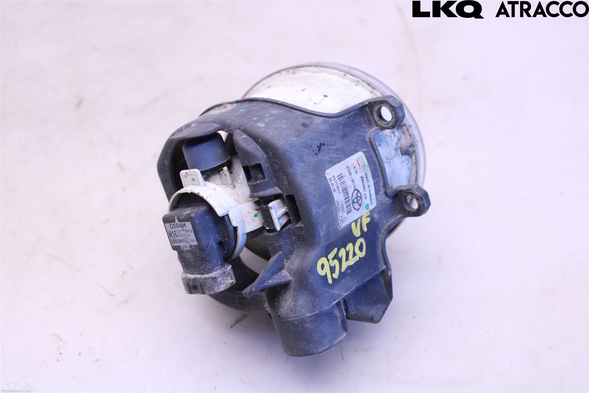 Toyota AURIS 13-19 Dimljus-Varselljus Fram