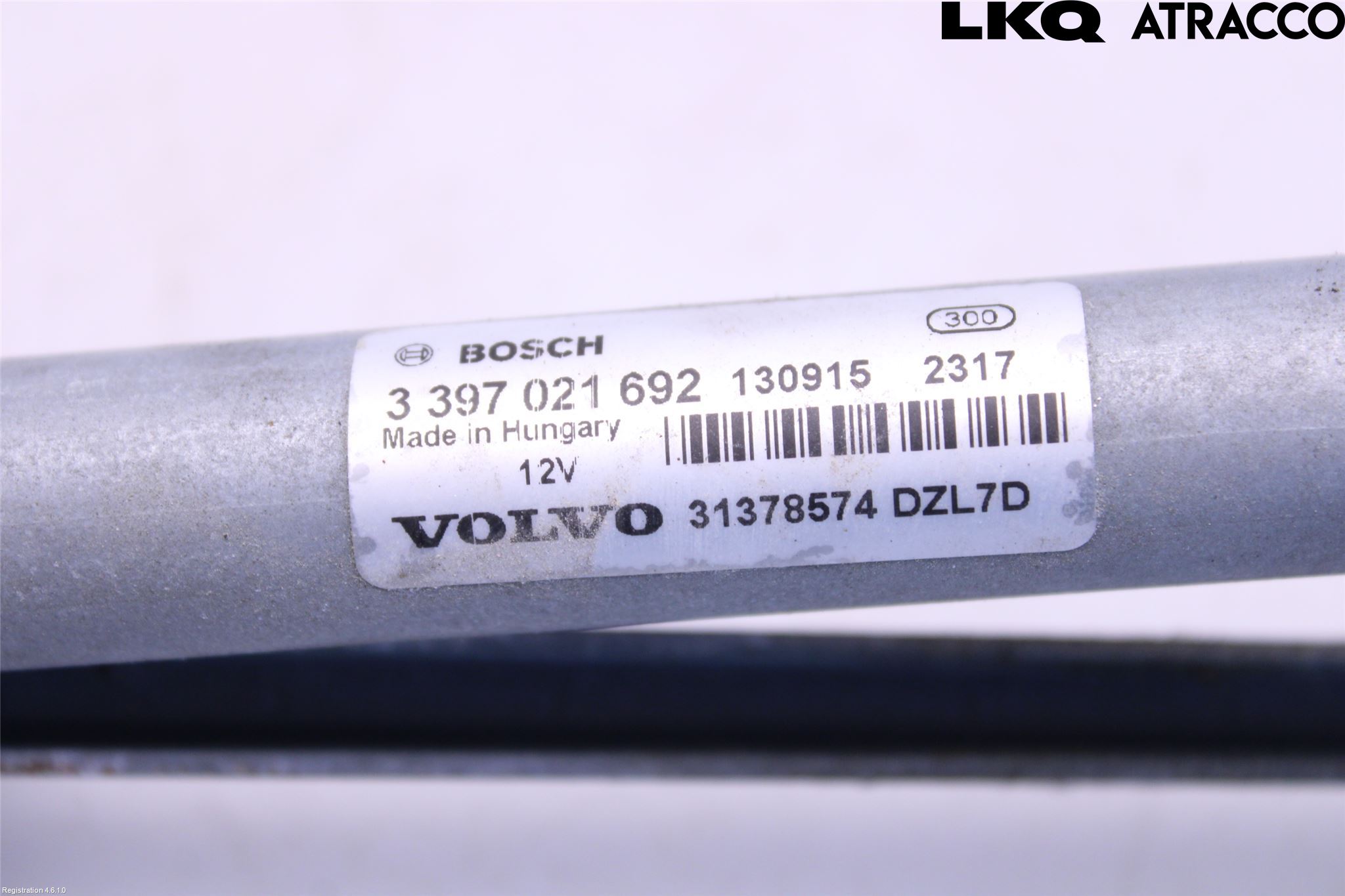 Volvo V40 12-19 Torkarmekanism Vindruta