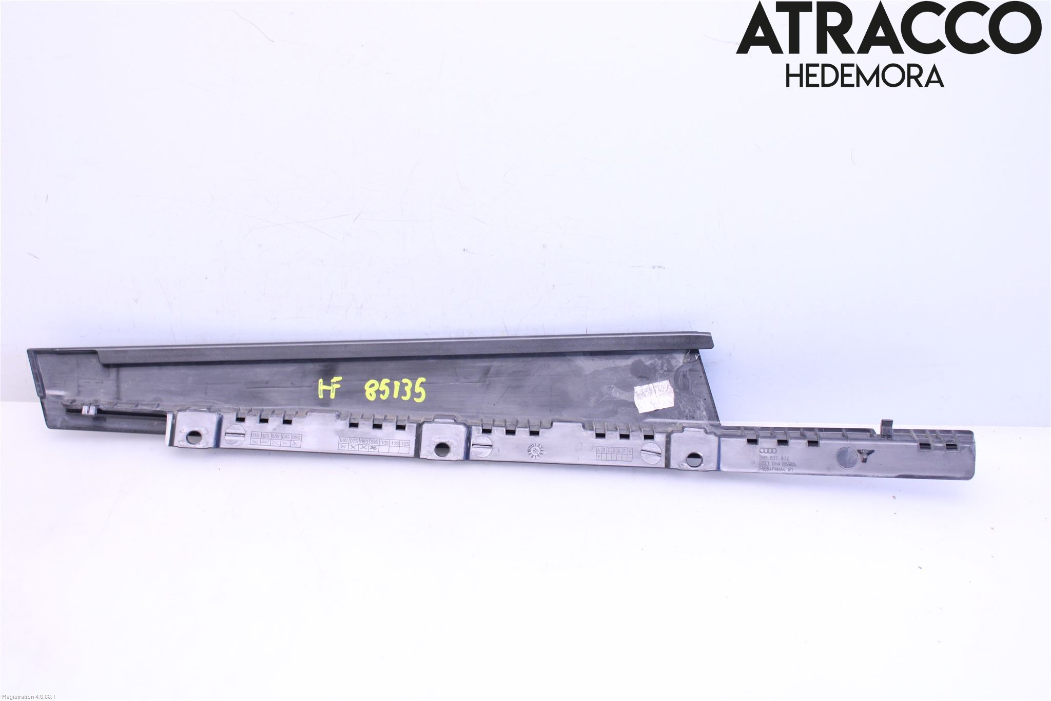 Audi A4/S4 B9 16-19 Dörr Dekorlist Fram Hö