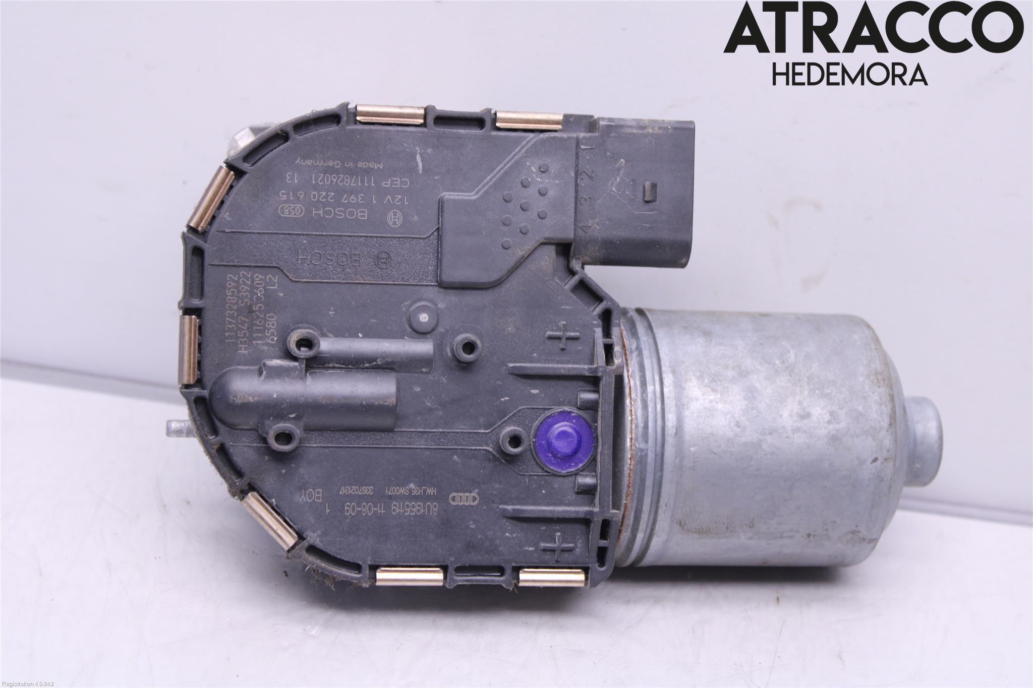 Audi Q3 8U 12-18 Torkarmotor Vindruta