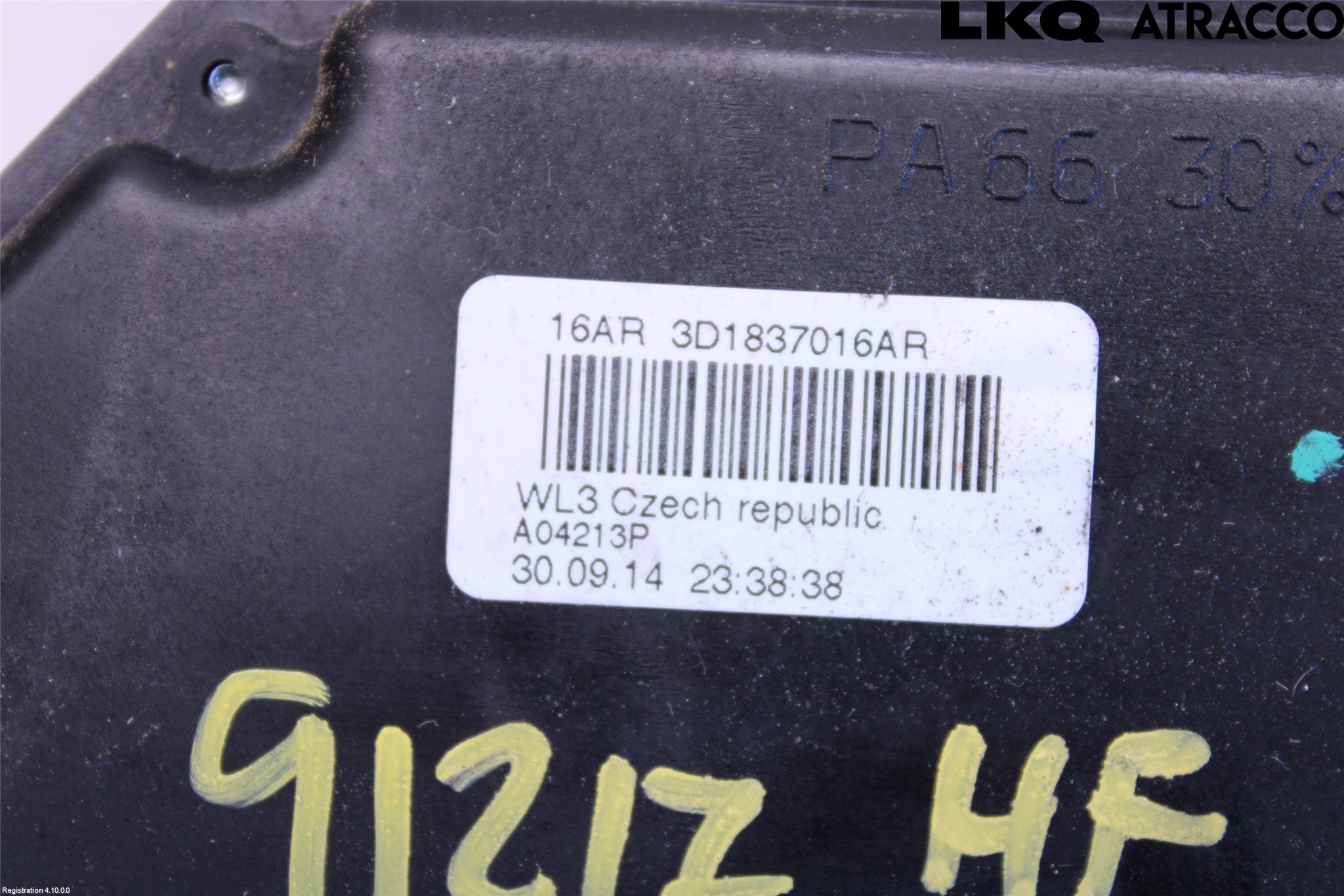 Volkswagen VW CADDY 11-15 Låskista-Dörrlås