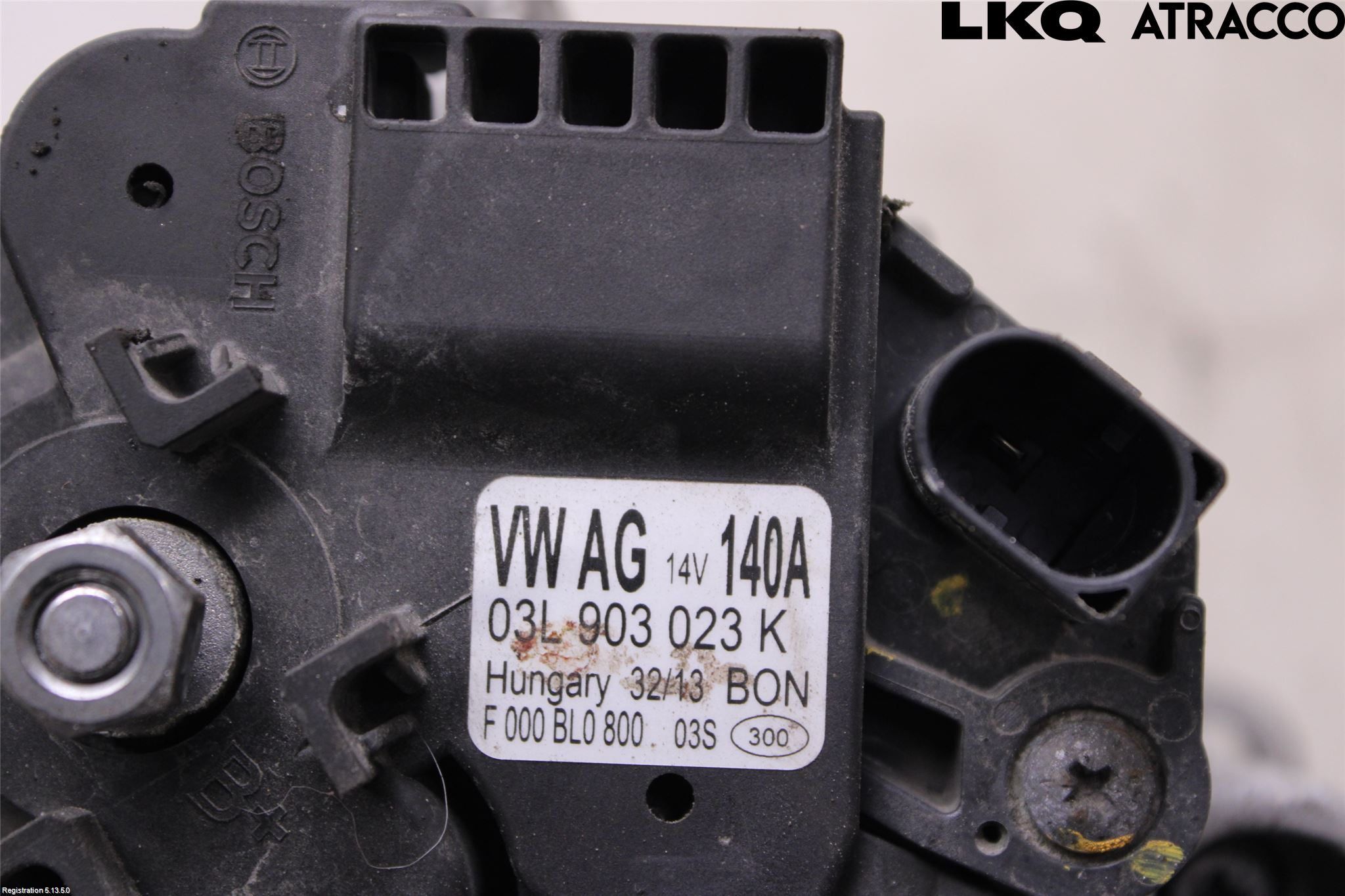 Audi A3/S3 8V 13-20 Generator