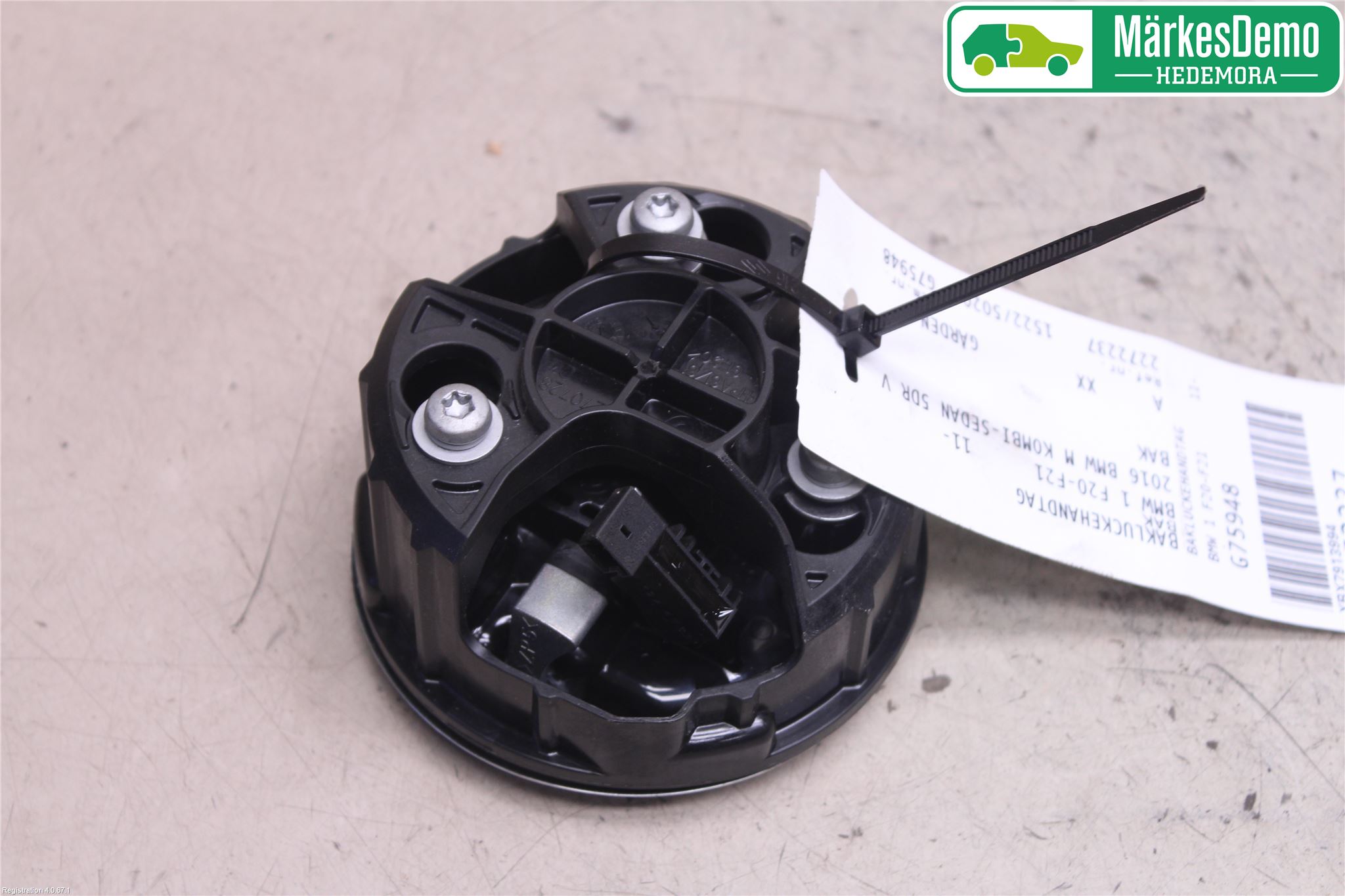 BMW 1 F20/F21 11-19 Bakluckehandtag