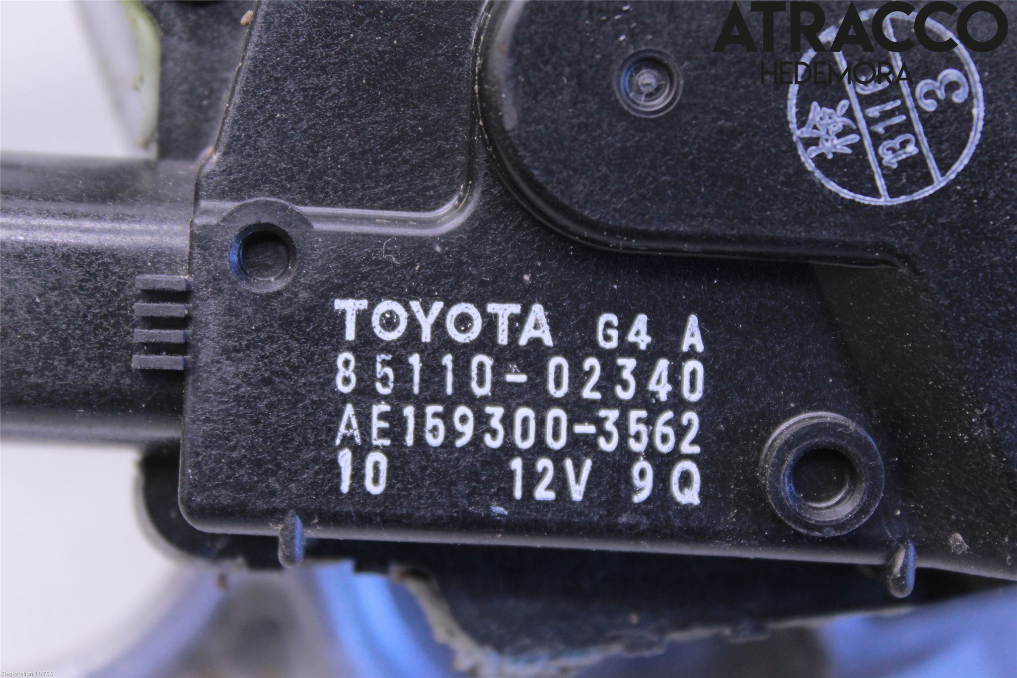 Toyota AURIS 13-19 Torkarmotor Vindruta