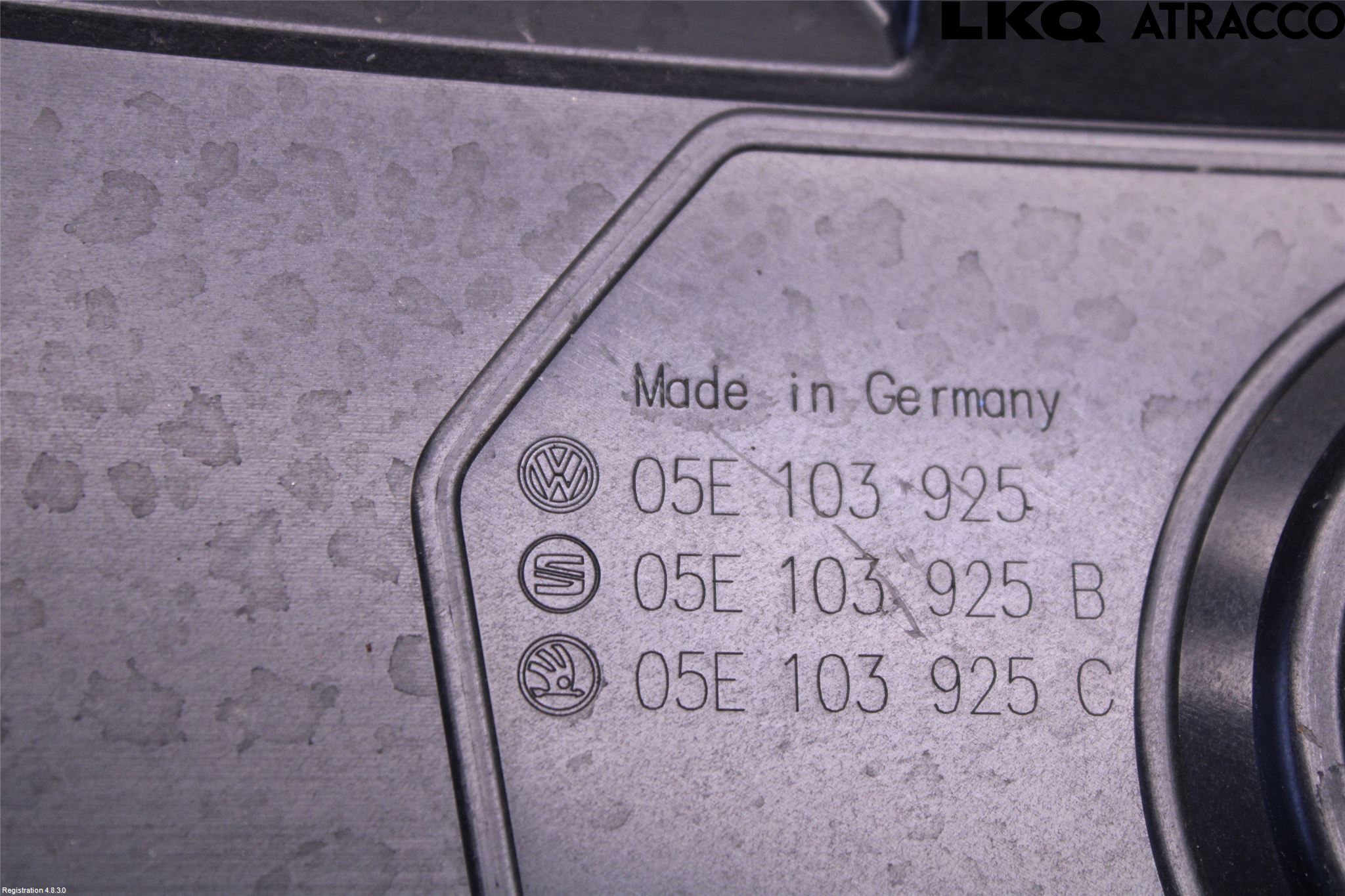 Skoda OCTAVIA (5E) 13-20 Motorkåpa