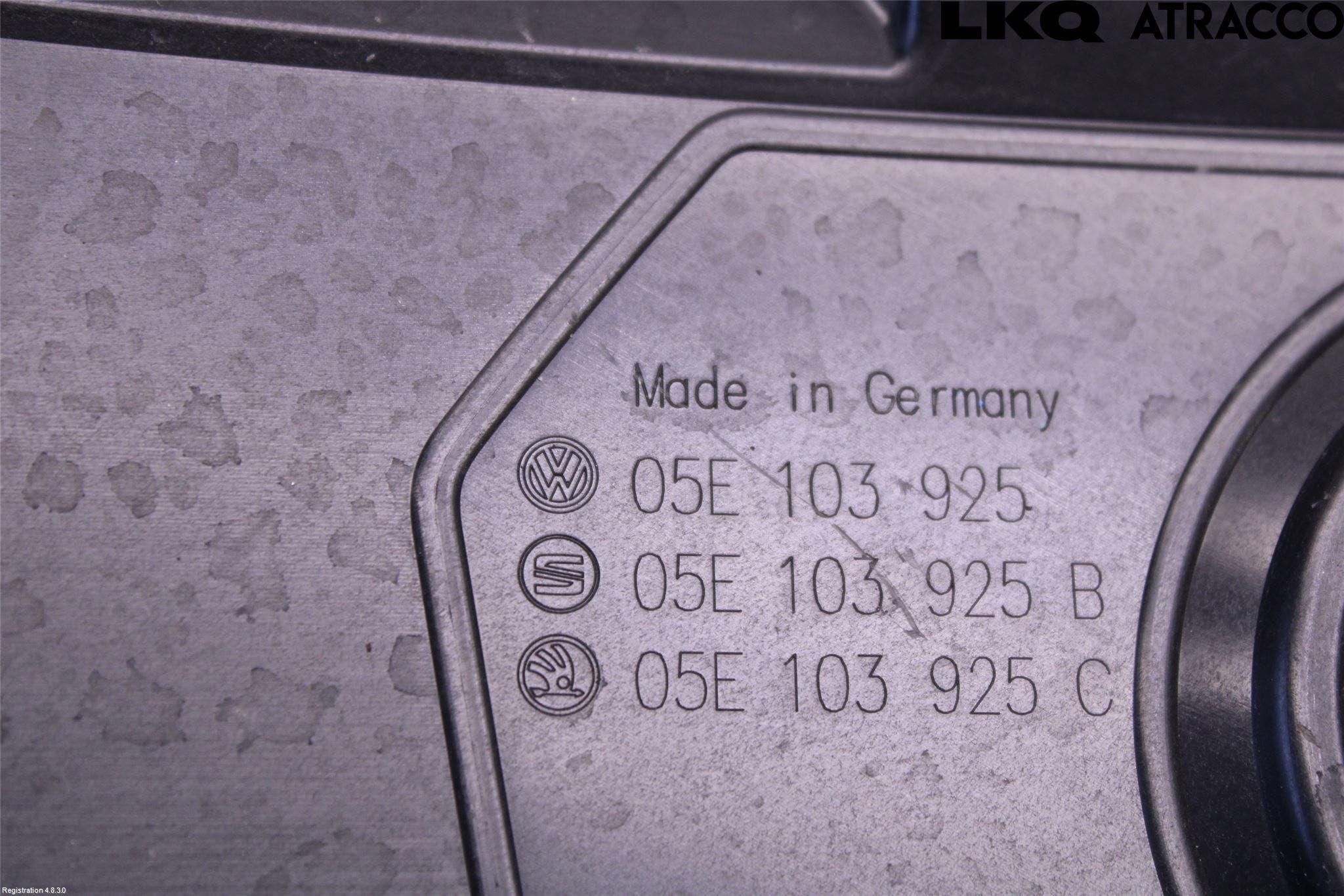 Skoda OCTAVIA (5E) 13-20 Motorkåpa