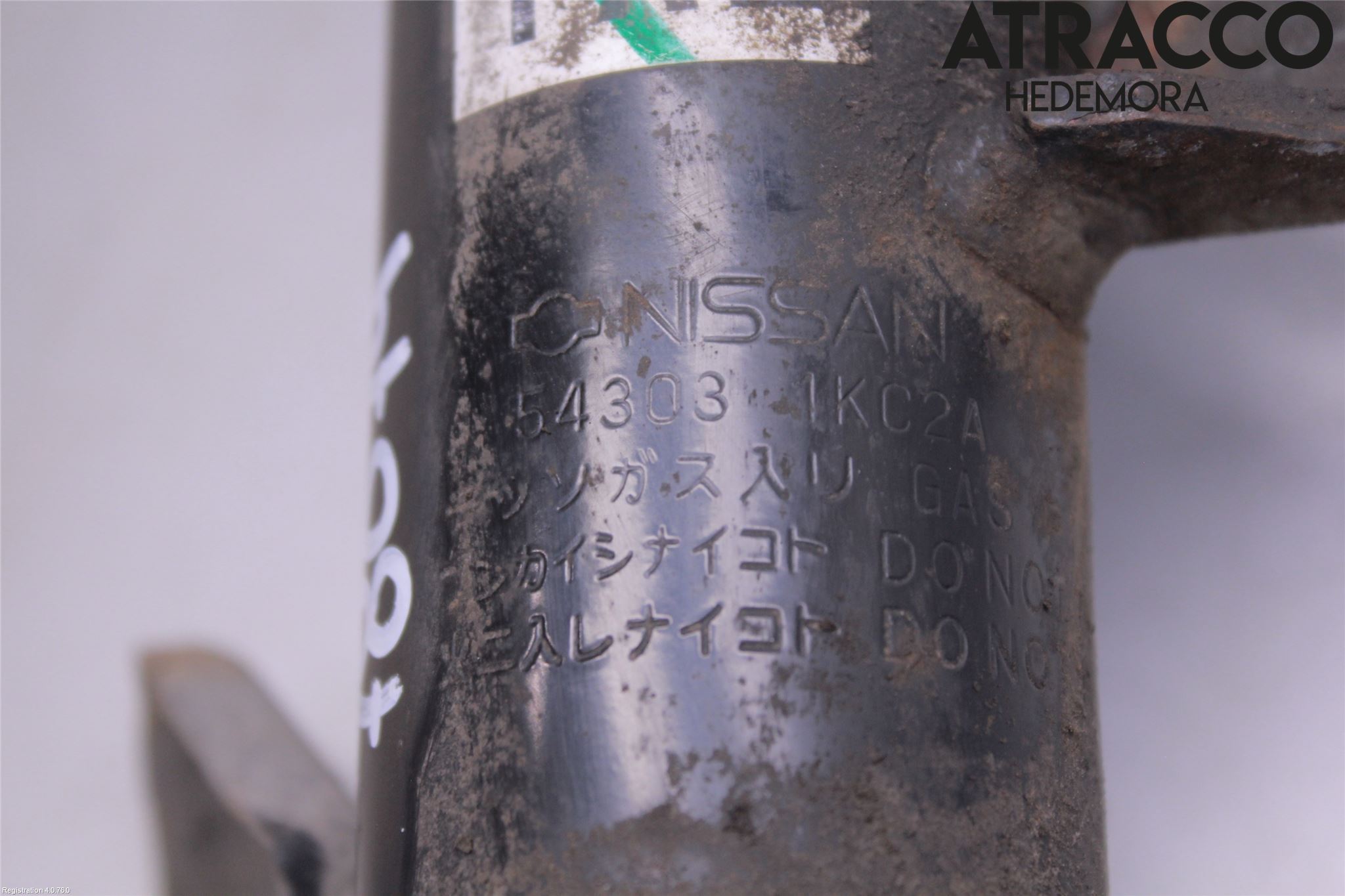 Nissan JUKE 10-14 Fjäderben Fram Vänster