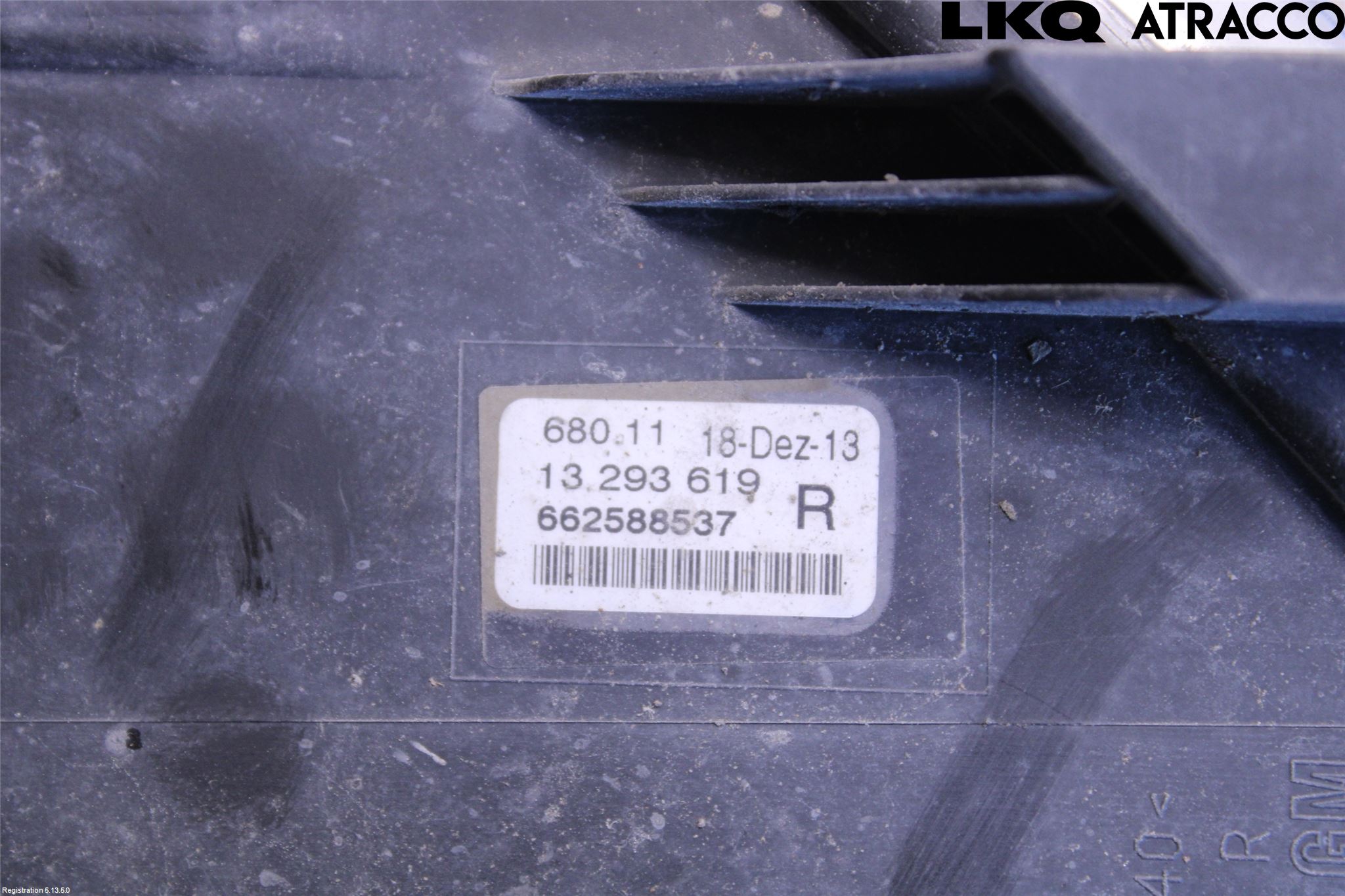 Opel ASTRA J 10-15 Dimljus-Varselljus Fram