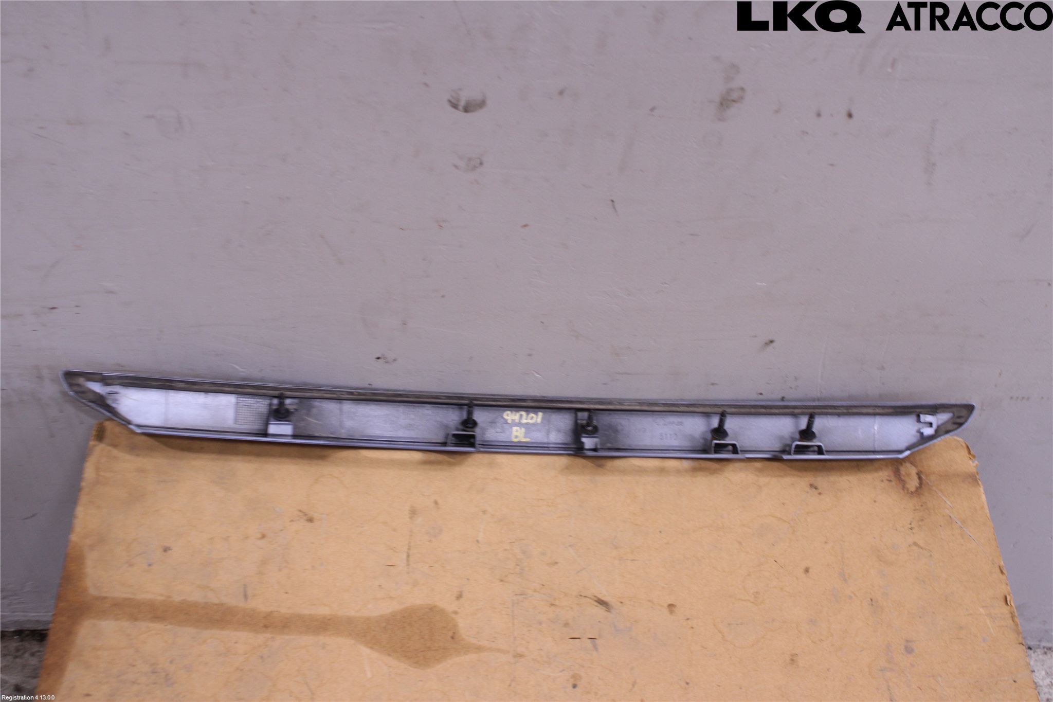 Toyota YARIS XP130 12-14 Spoiler Baklucka