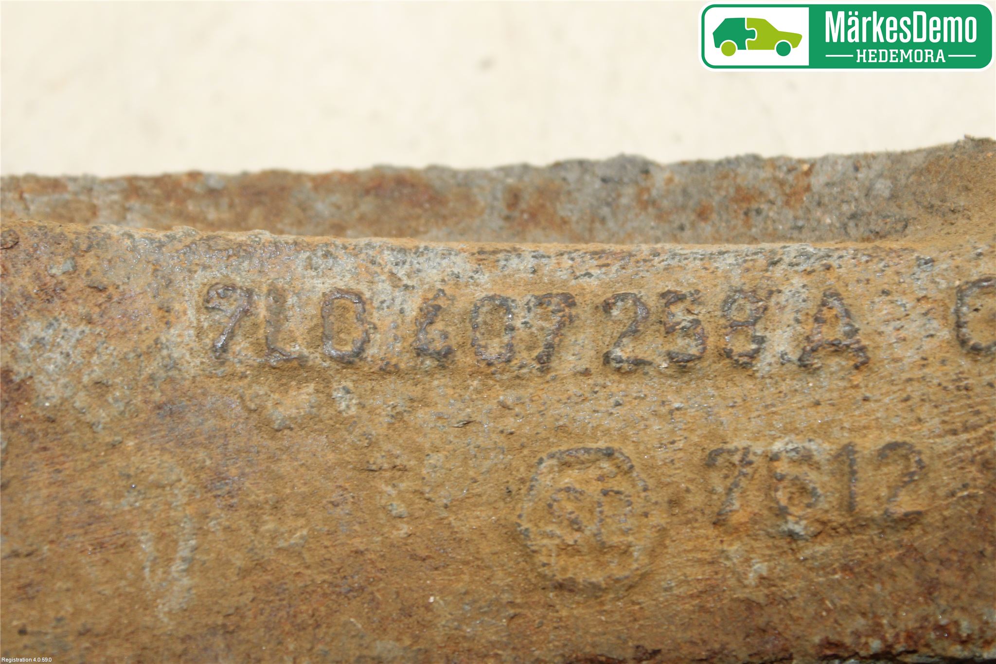 Audi Q7/SQ7 Styrspindel Lagerhus Hö