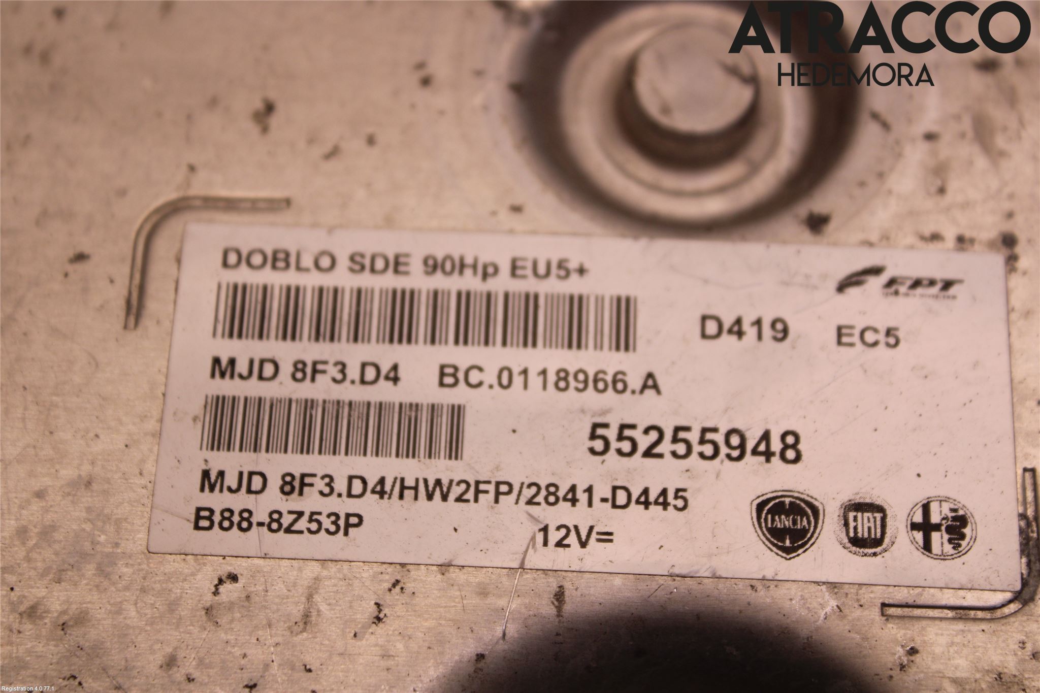 Opel COMBO D 12-18 Styrenhet Inspump Diesel