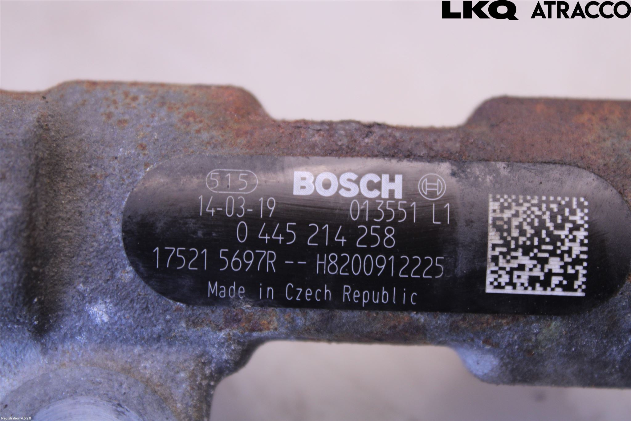 Renault TRAFIC   02-14 Inj. Fuelrail