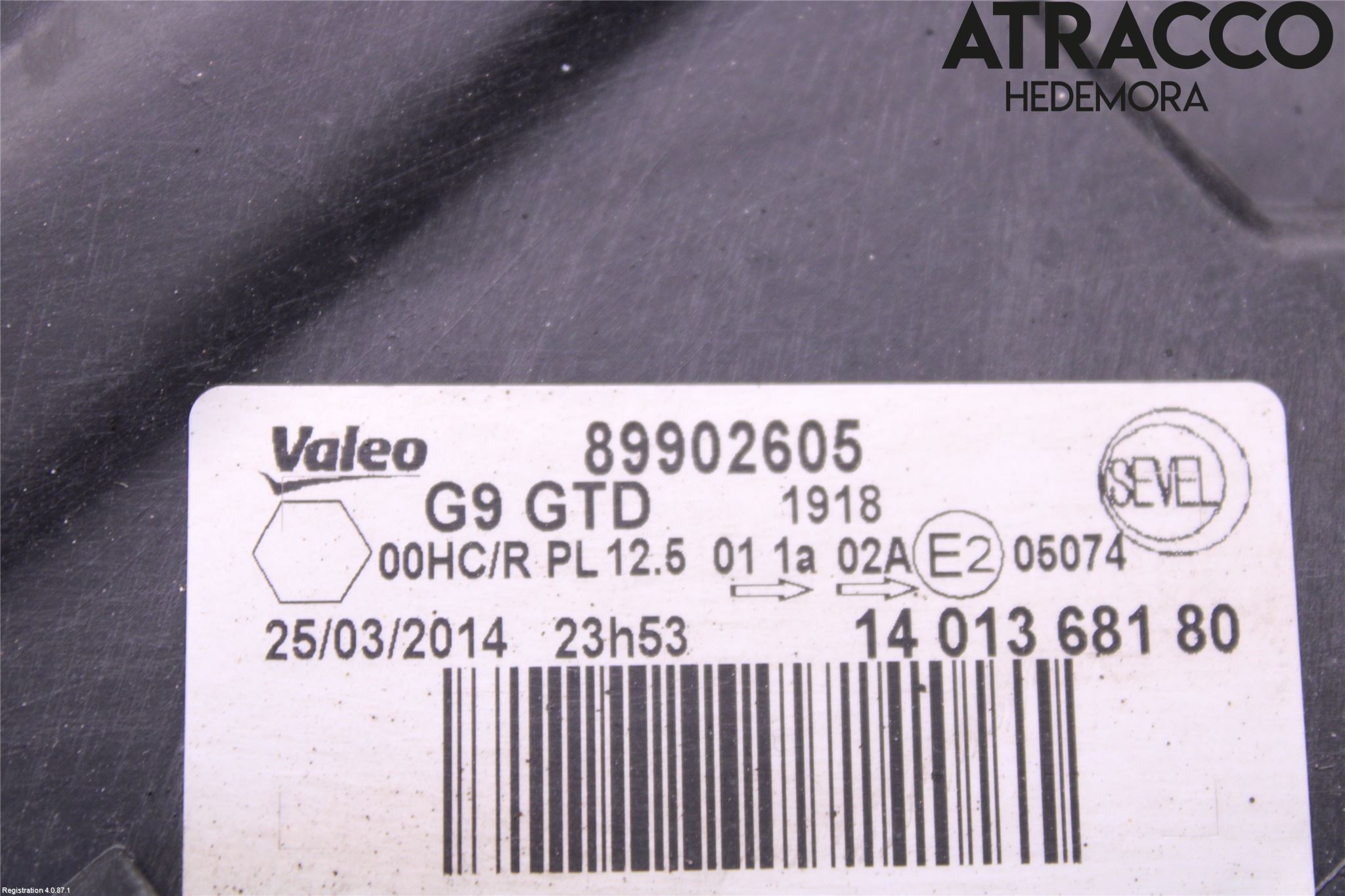 Citroen JUMPY 07-16 Strålkastare Vänster