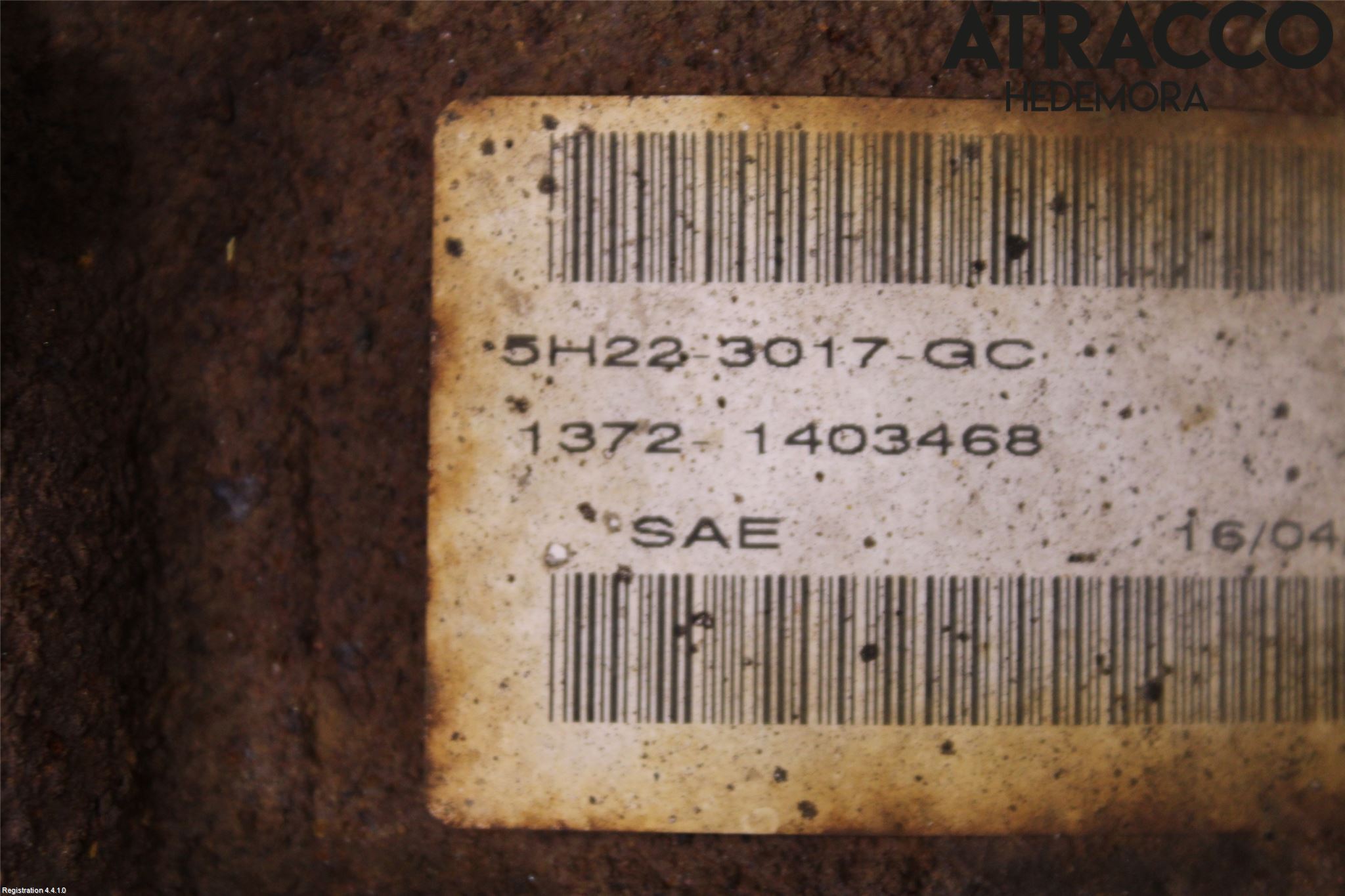 Landrover LAND ROVER DISCOVERY 4 10-16 Framvagn Diffrential